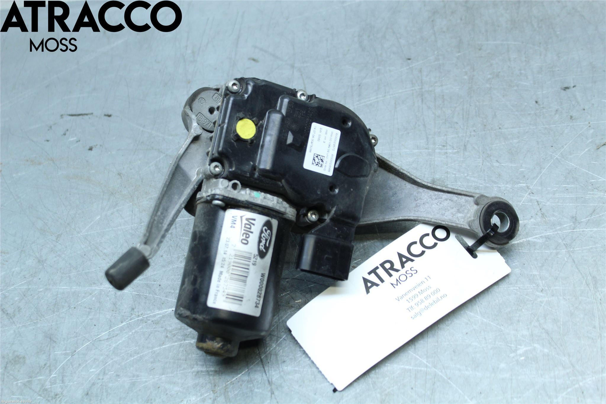 Ford TRANSIT/TOURNEO CONNECT 13-22 Viskermotor Frontrute