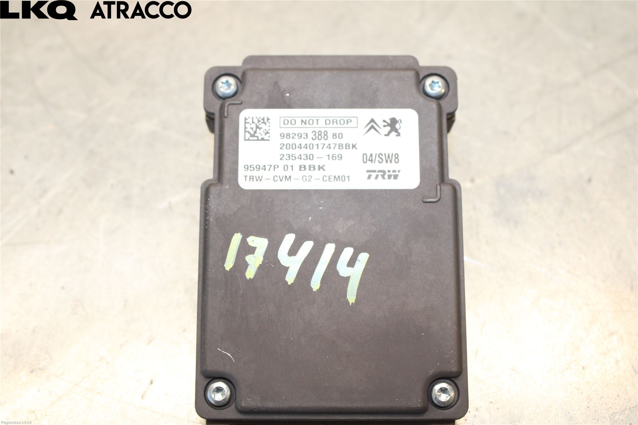 Citroen COTROEN C3 17-24 Parkeringshjelp Kamera