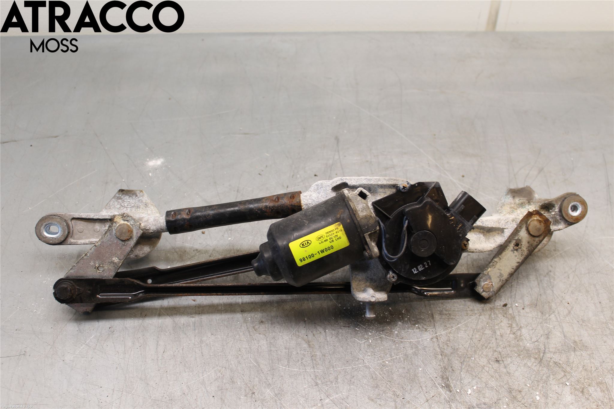 Kia RIO 12-16 Viskermotor Frontrute