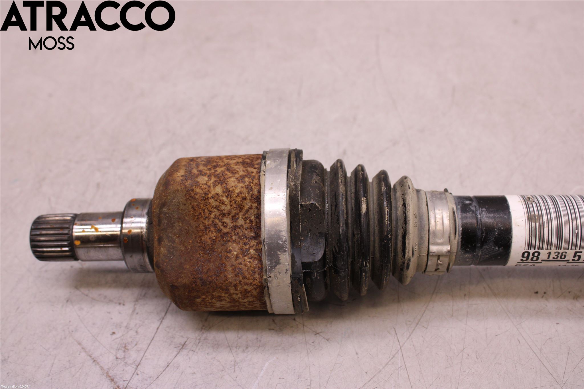 Toyota PROACE II 16- Drivaksel Foran Kompl Venstre