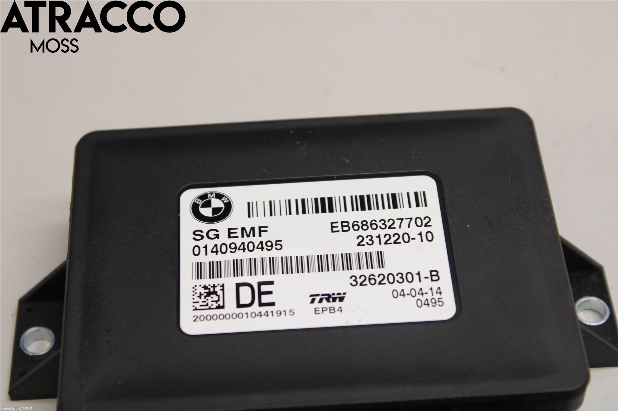 BMW 5 F10/F11/F18 09-17 Styreenhet Parkbrems