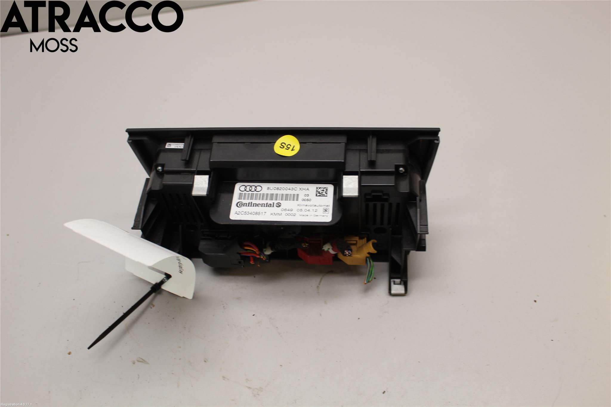 Audi Q3 8U 12-18 Varme Ac Betjening-Display