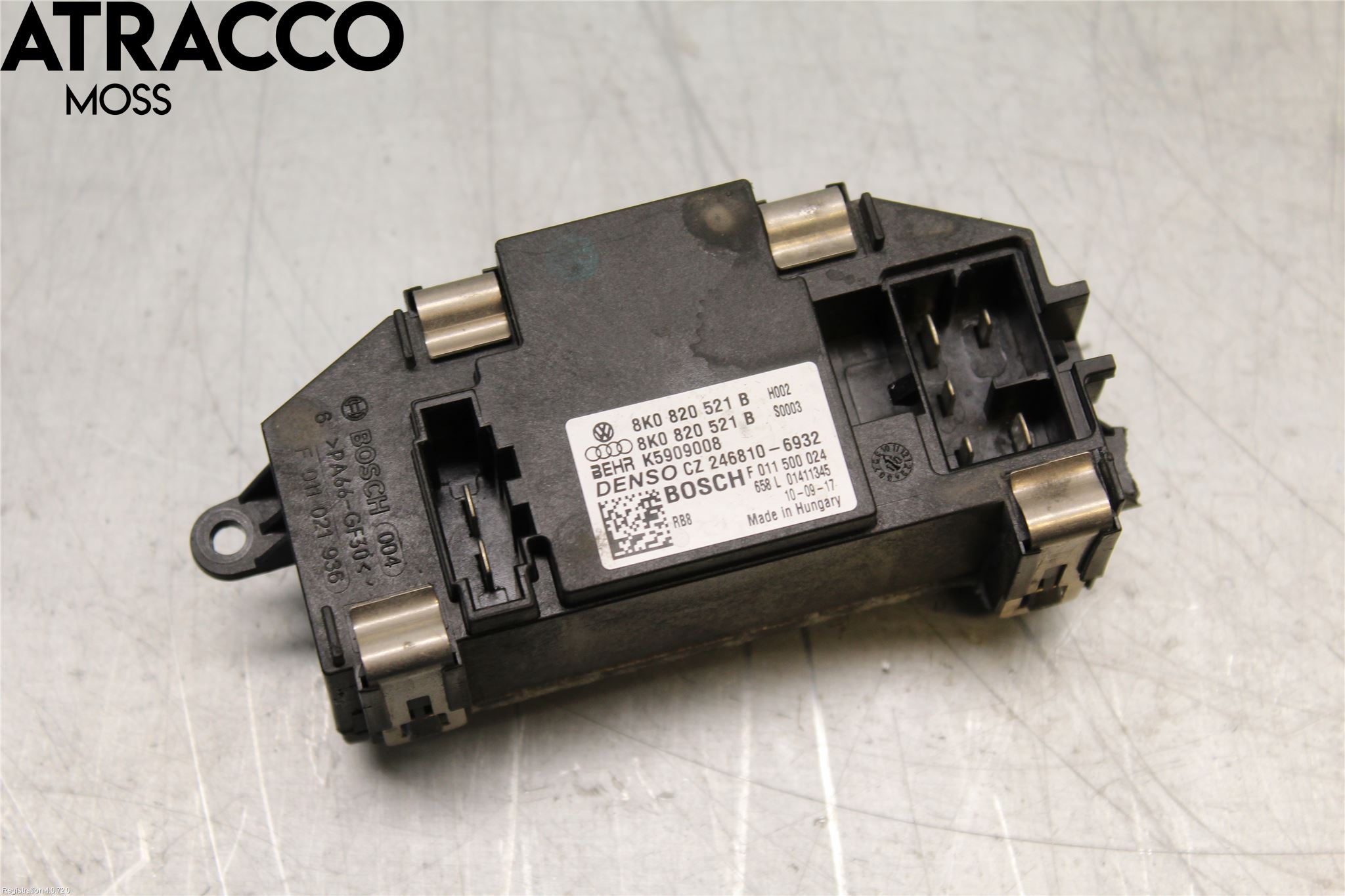 Audi Q5 09-16 Varmeapparat Viftemotstand