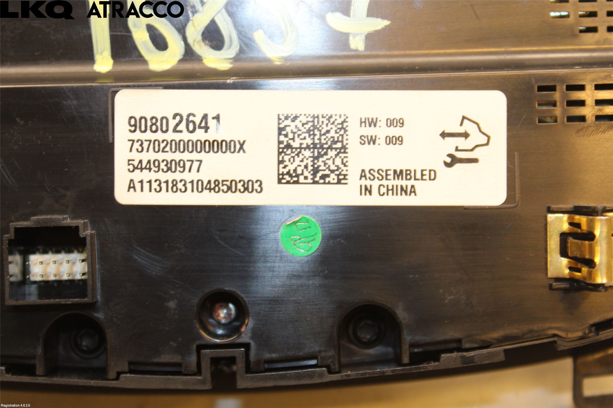 Opel ZAFIRA B 06-14 Varme Ac Betjening-Display