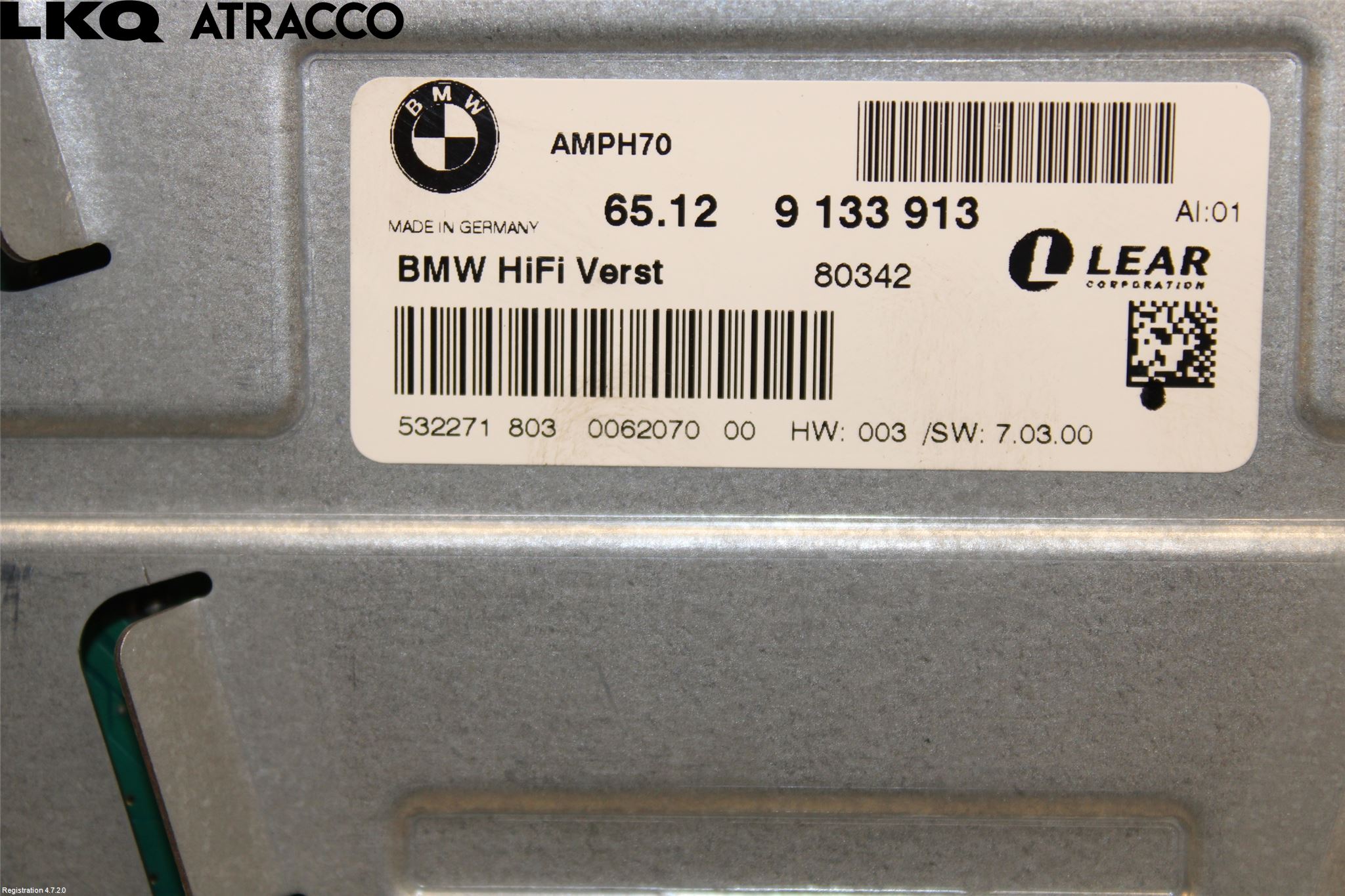 BMW X5 E70 07-13 Stereo Forsterker