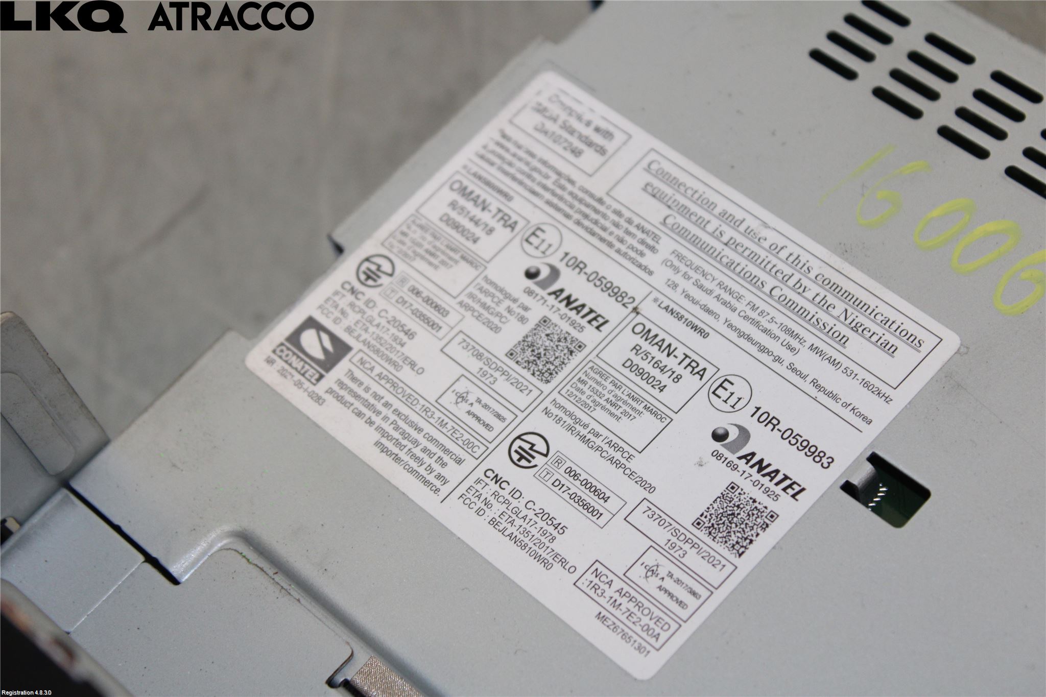 Renault CAPTUR 13-19 Stereo Radio