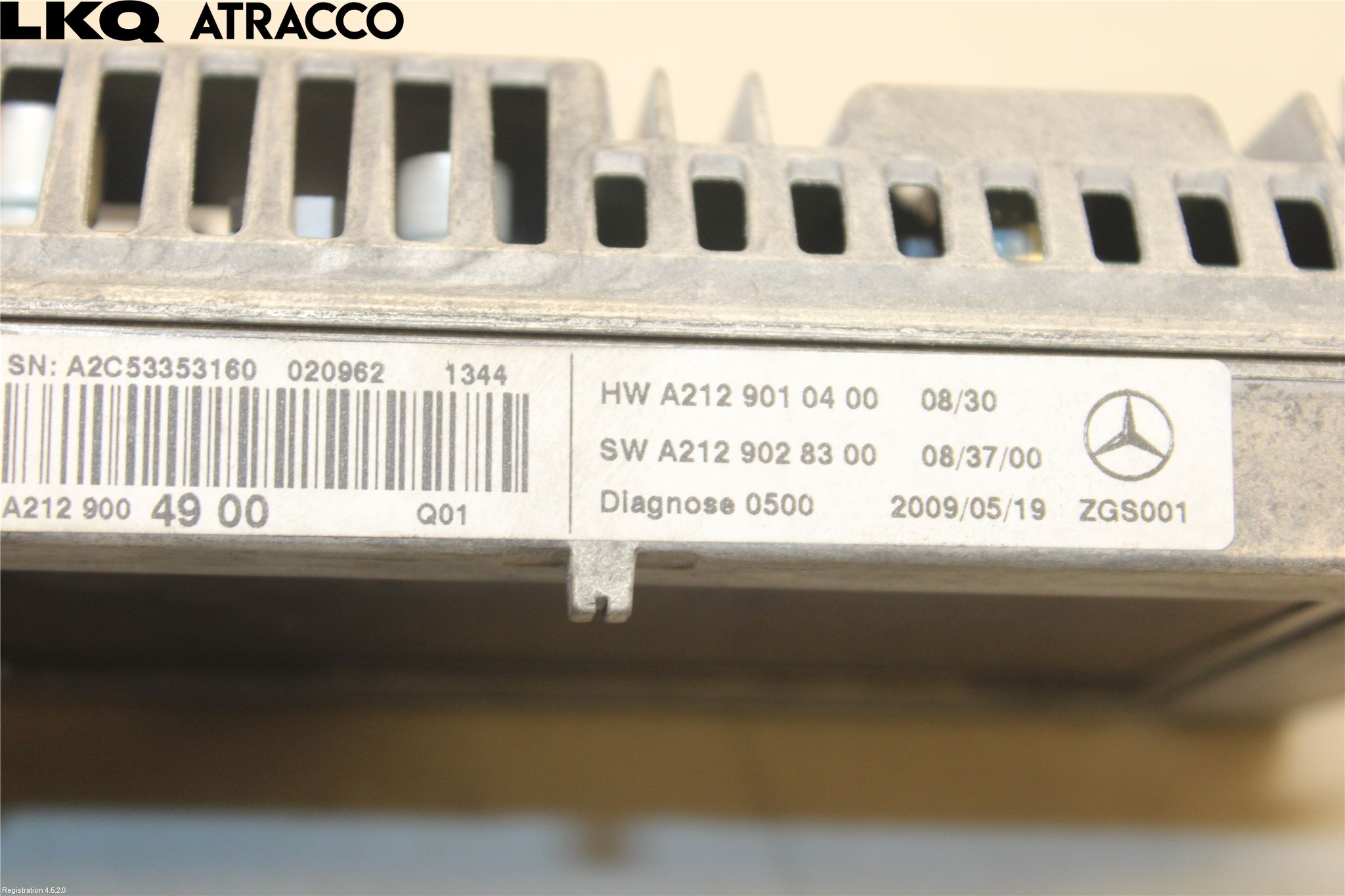 Mercedes-Benz MB E-KLASS (W212) 09-16 Multifunktionsdisplay