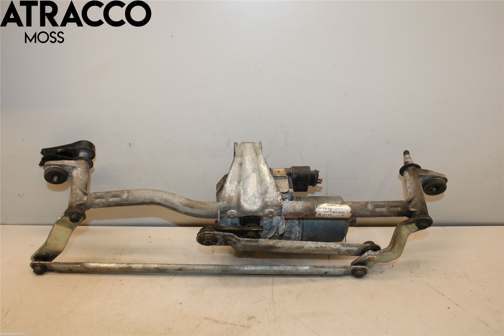 Volkswagen VW TOURAN 03-10 Viskermotor Frontrute