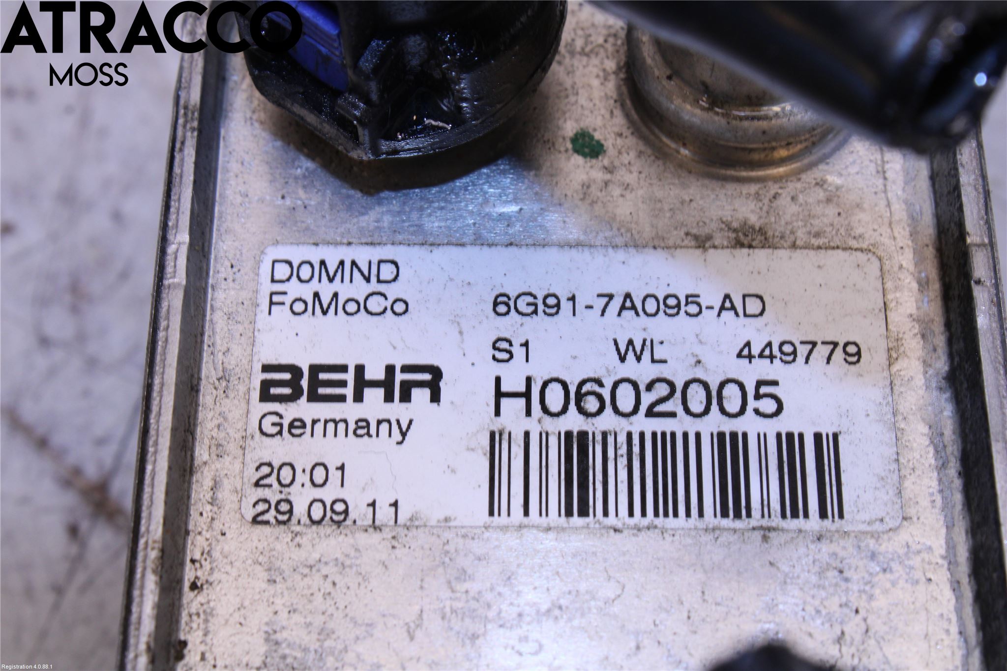 Ford FOCUS 11-14 Radiator Oljekjøler Automatgea