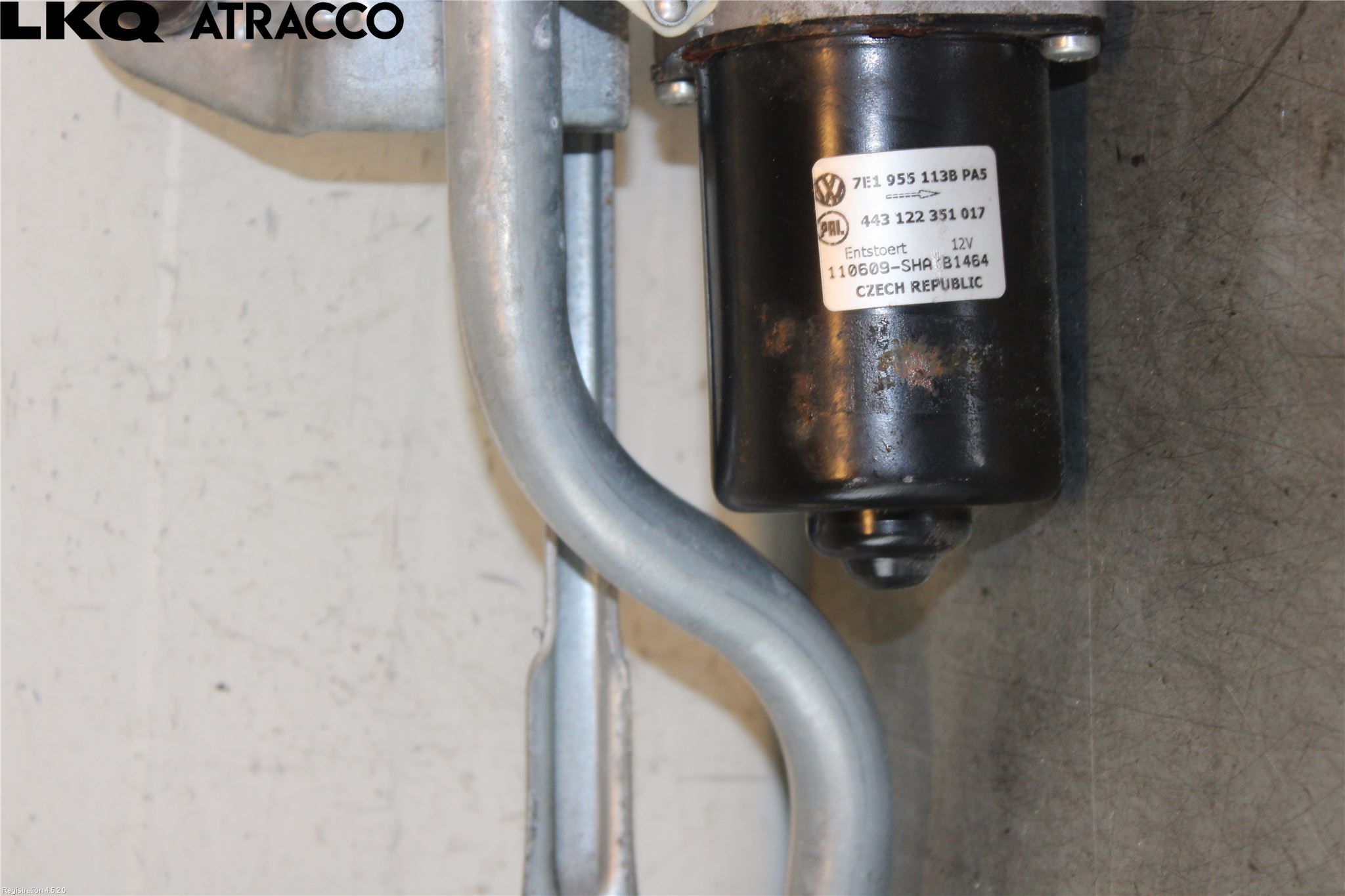 Volkswagen VW TRANSP/CARAVELLE (T5) 04-15 Viskermotor Frontrute