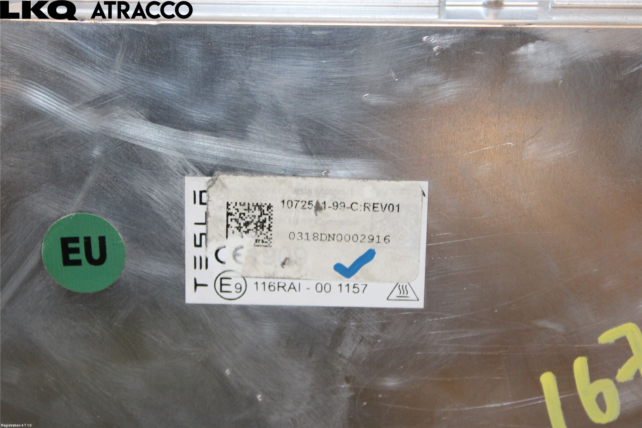 Tesla MODEL X 16- Styreenhet Øvrig