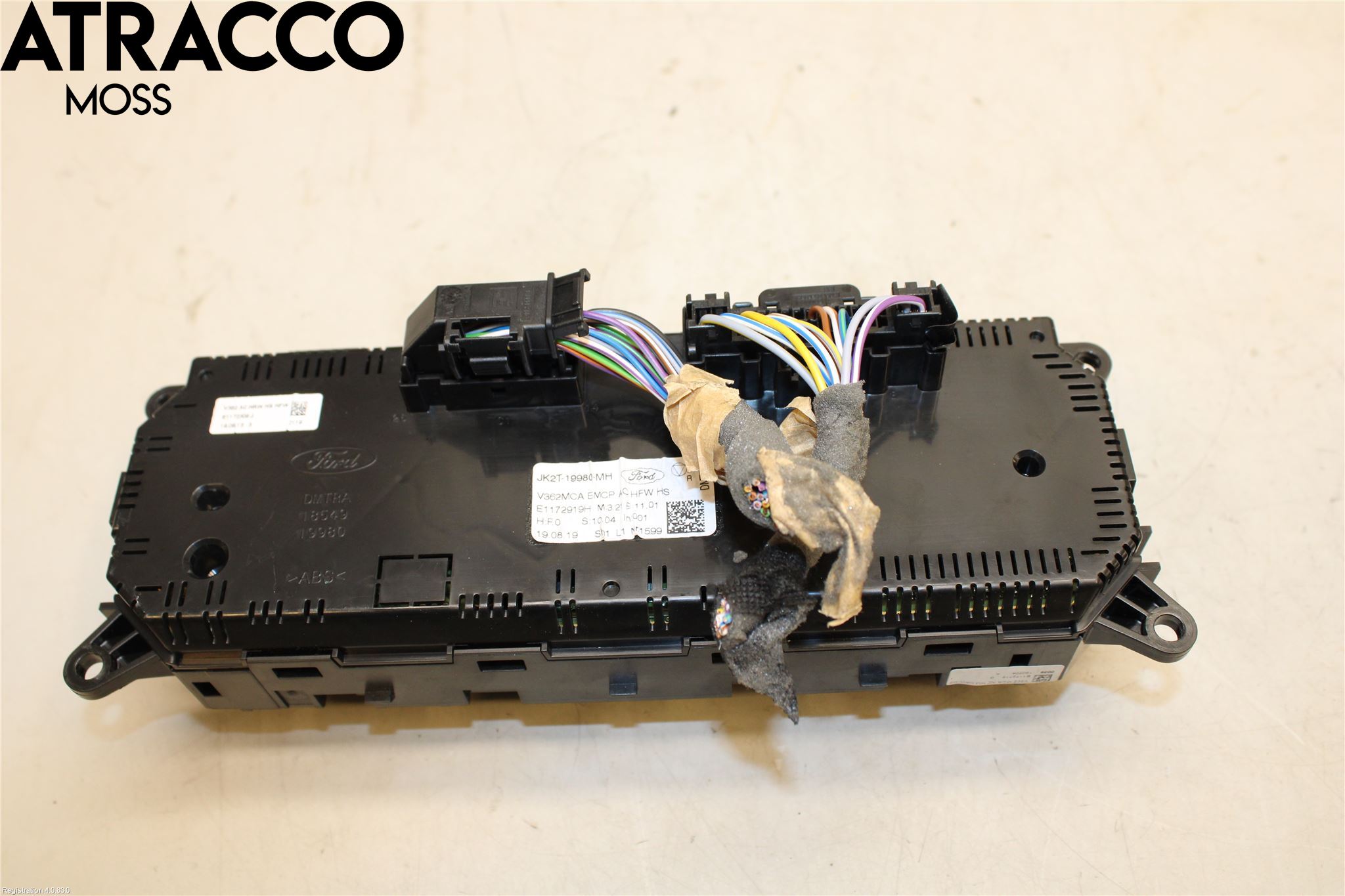 Ford TRANSIT SKÅP/BUSS 14-22 Varme Ac Betjening-Display