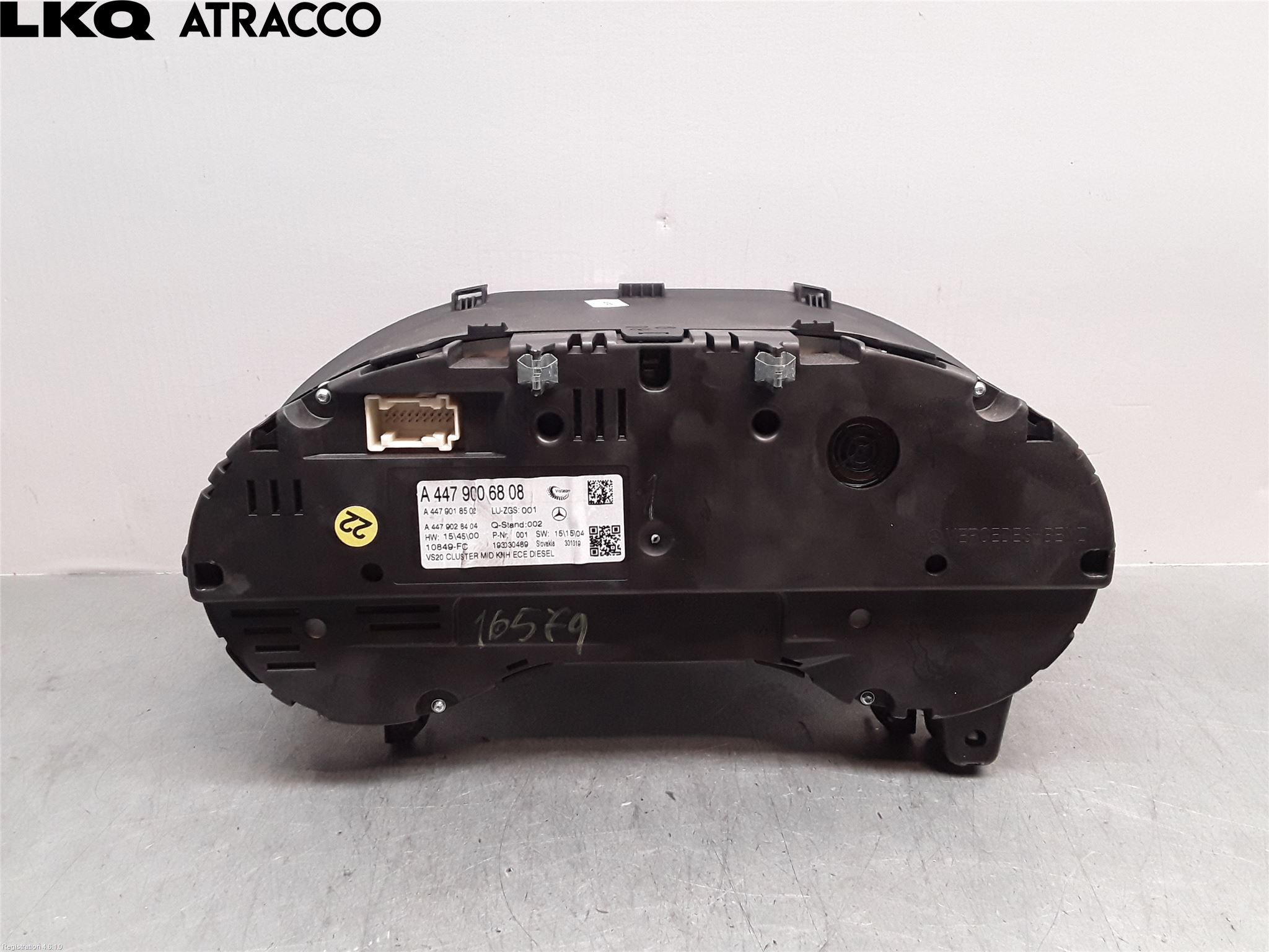 Mercedes-Benz MB VITO/V-KLASS (W640,W447,W448) 14- Instr Kombinert
