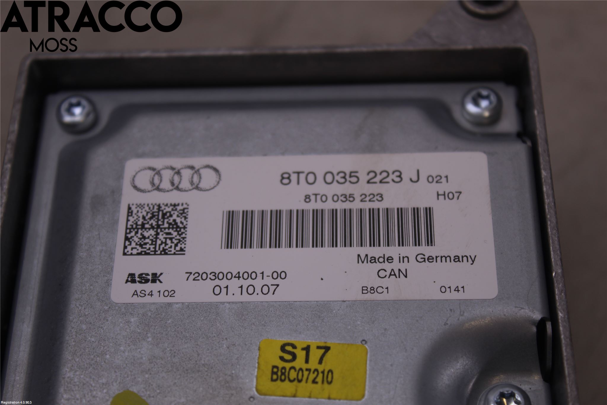 Audi A4/S4 08-11 Stereo Forsterker