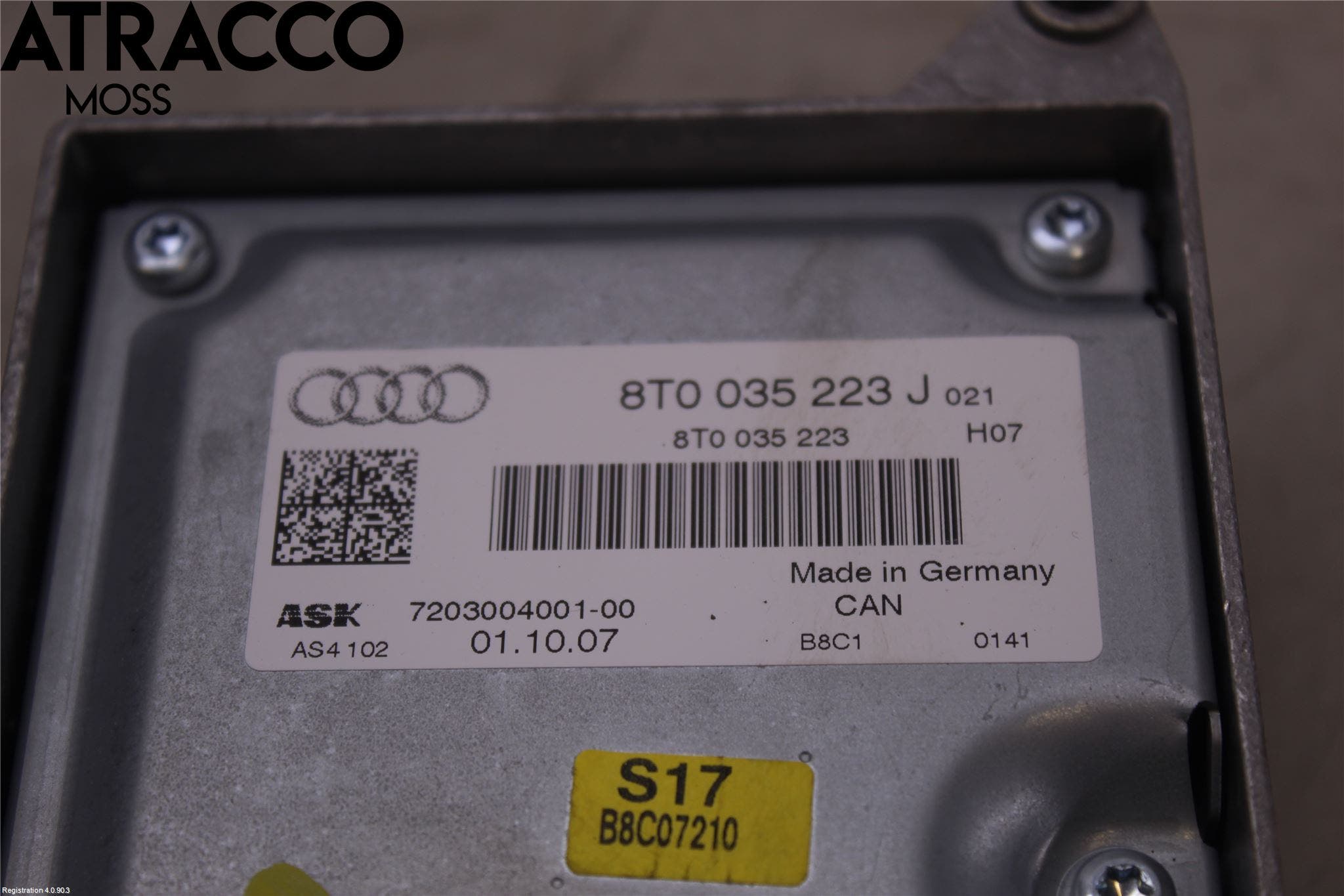 Audi A4/S4 08-11 Stereo Forsterker