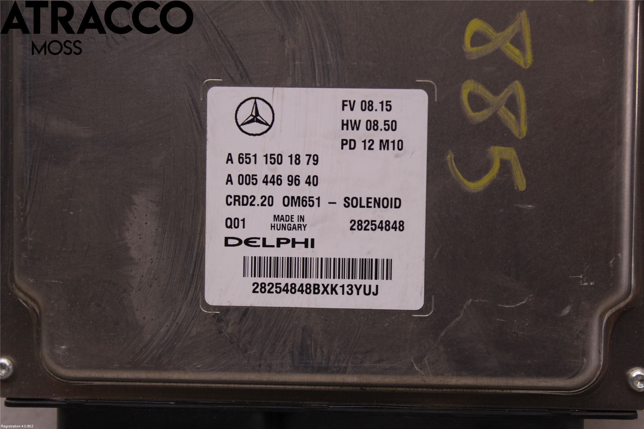 Mercedes-Benz MB VITO/VIANO (W639) 04-14 Styreenhet Innsprøytning