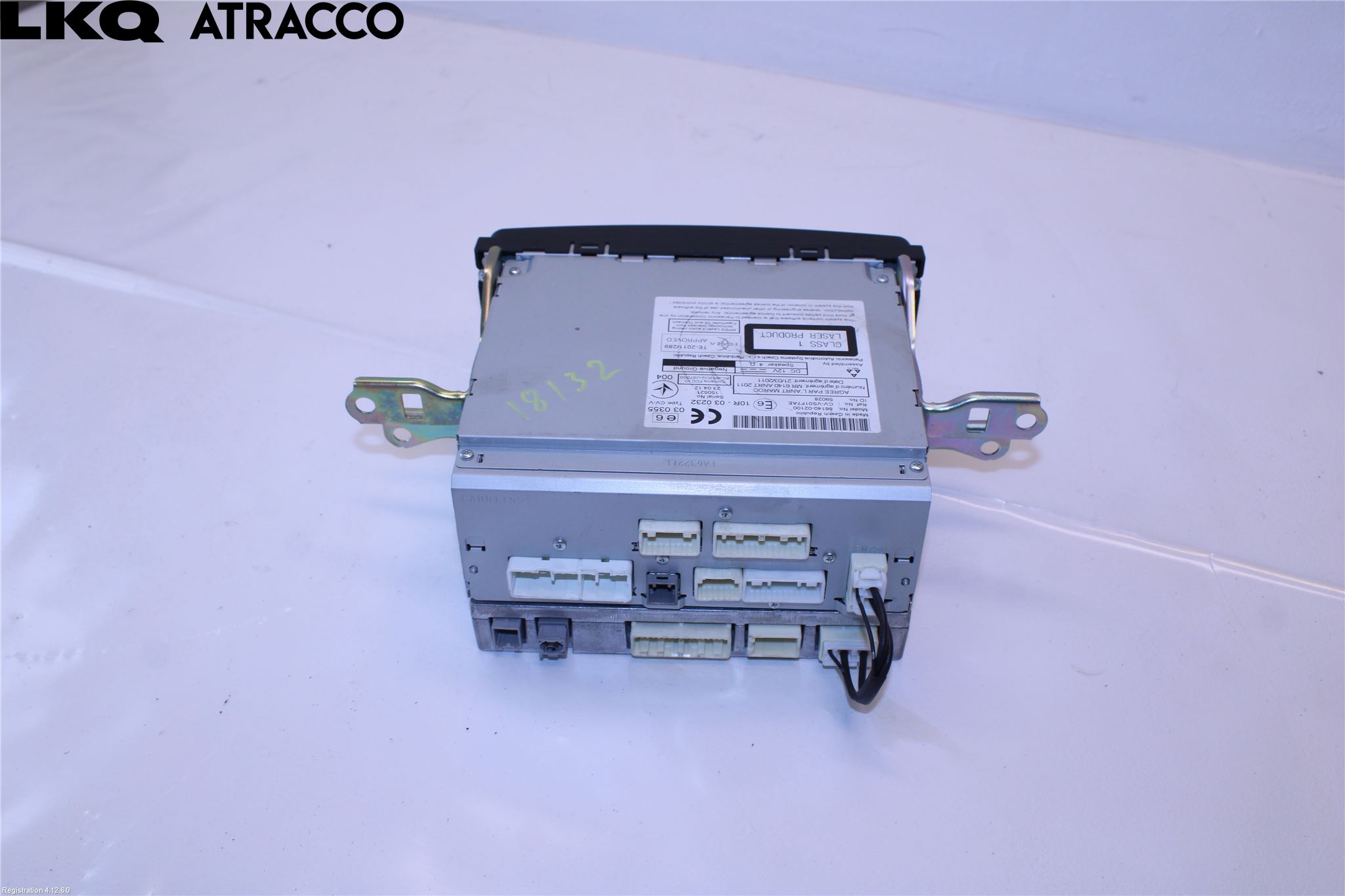 Toyota AURIS 10-12 Multifunktionsdisplay