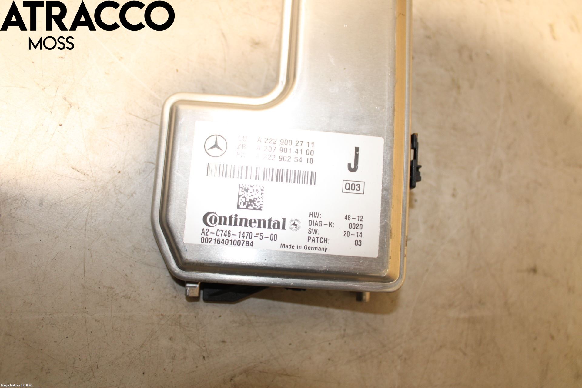 Mercedes-Benz MB S-KLASS (W222) 13-20 Parkeringshjelp Kamera