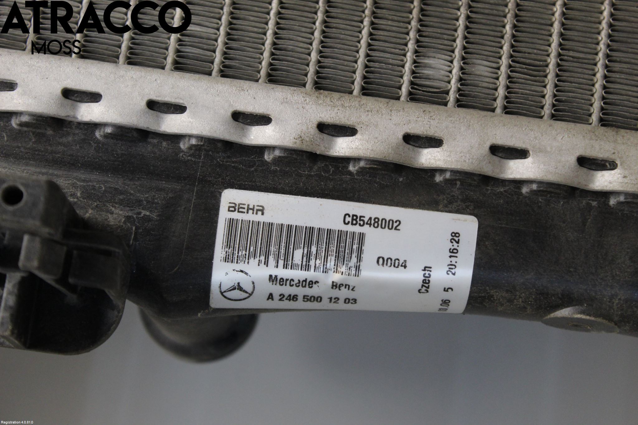 Mercedes-Benz MB B-KLASS (W246/W242) 12-19 Radiator Automat