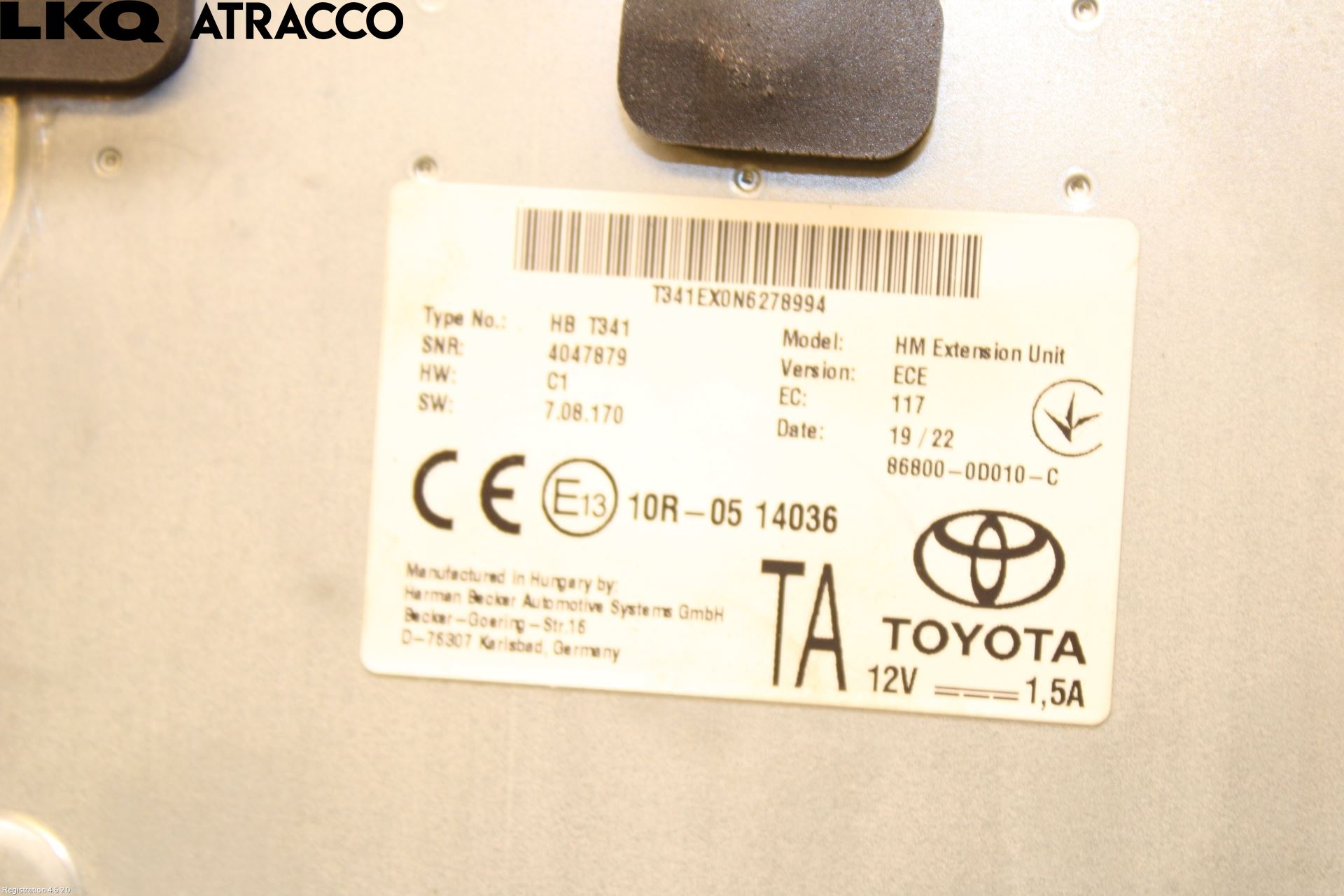 Toyota YARIS CROSS XP21 21- Stereo Forsterker