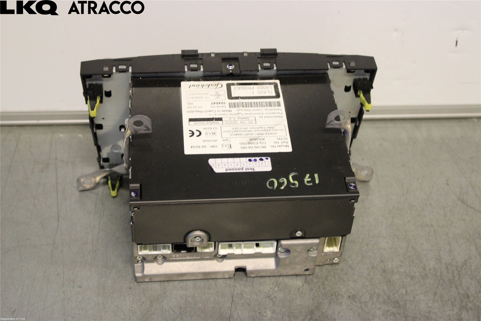 Toyota AVENSIS 09-15 Stereo Radio Med Cd