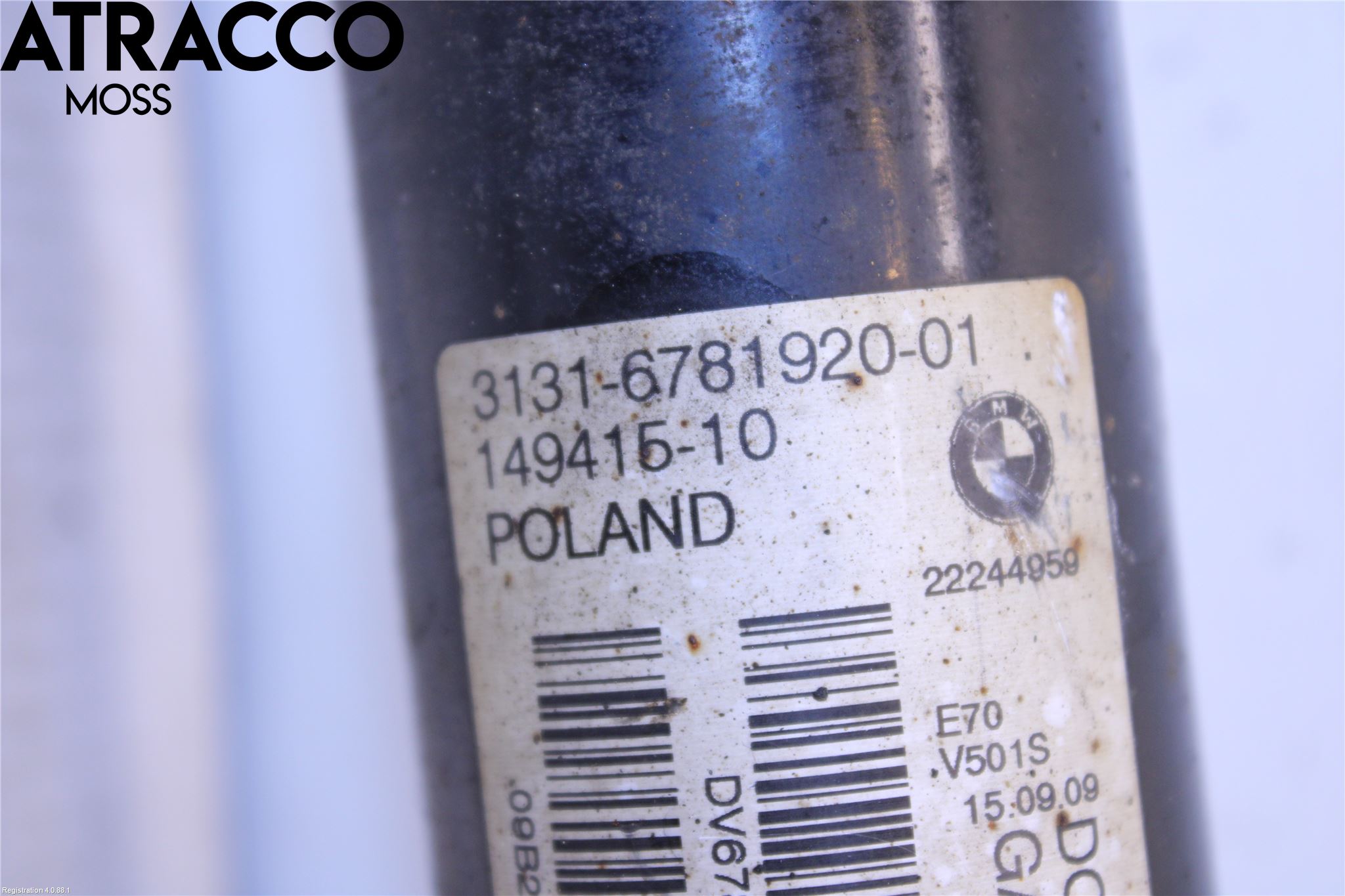 BMW X5 E70 07-13 Fjærbein Foran