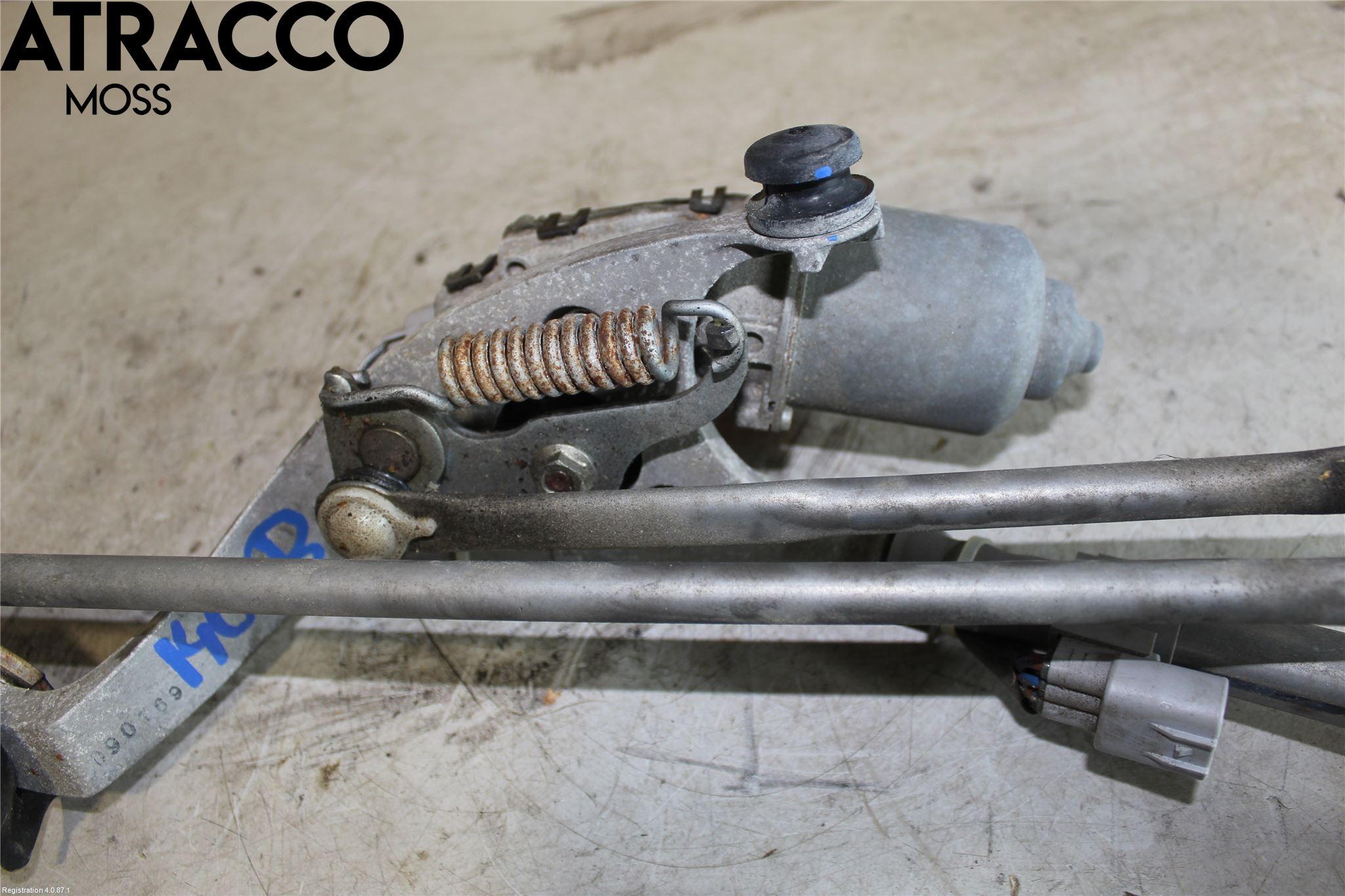 Toyota AURIS 10-12 Viskermotor Frontrute