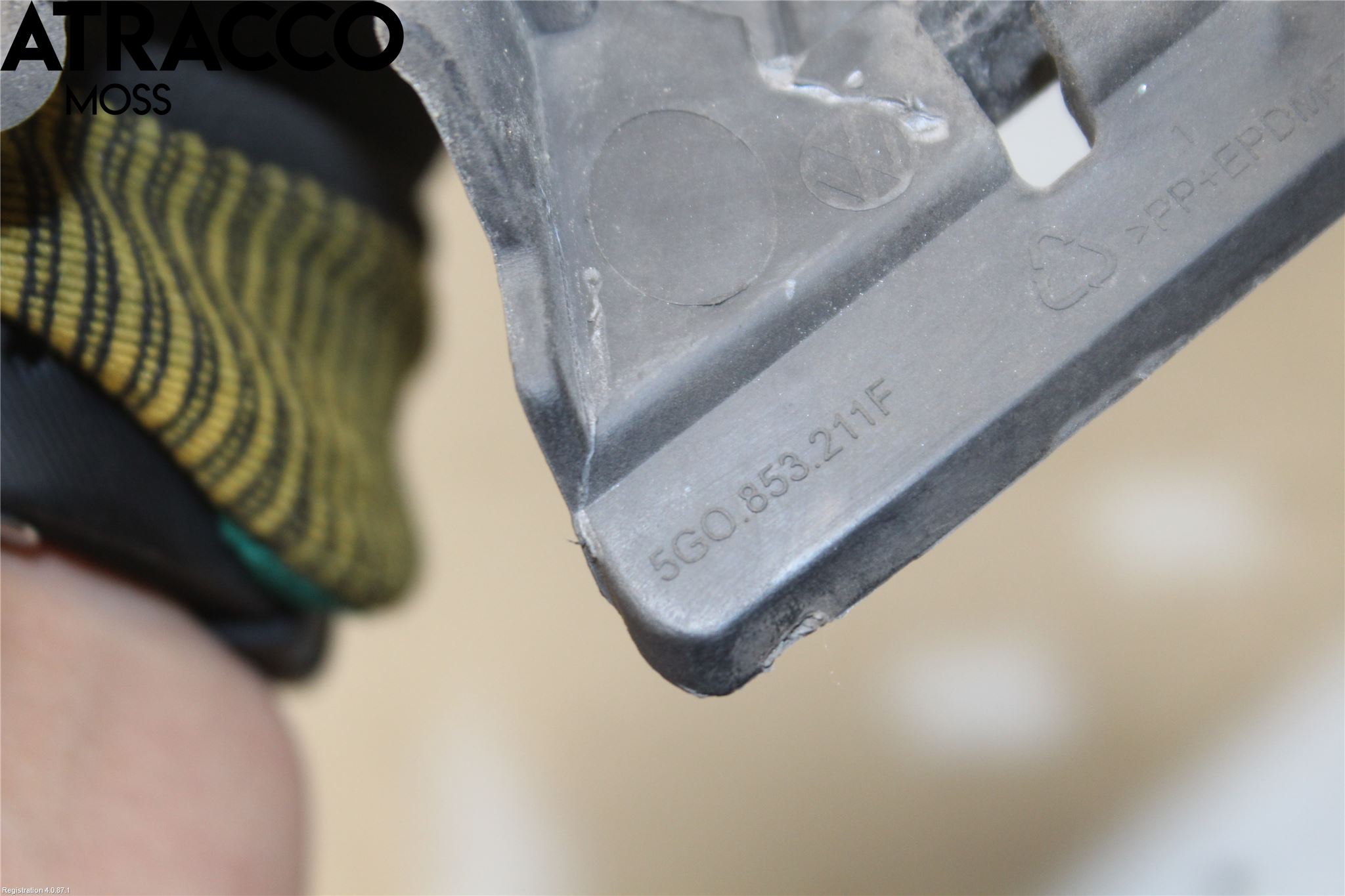 Volkswagen VW GOLF / E-GOLF VII 13-20 Grilldel Venstre