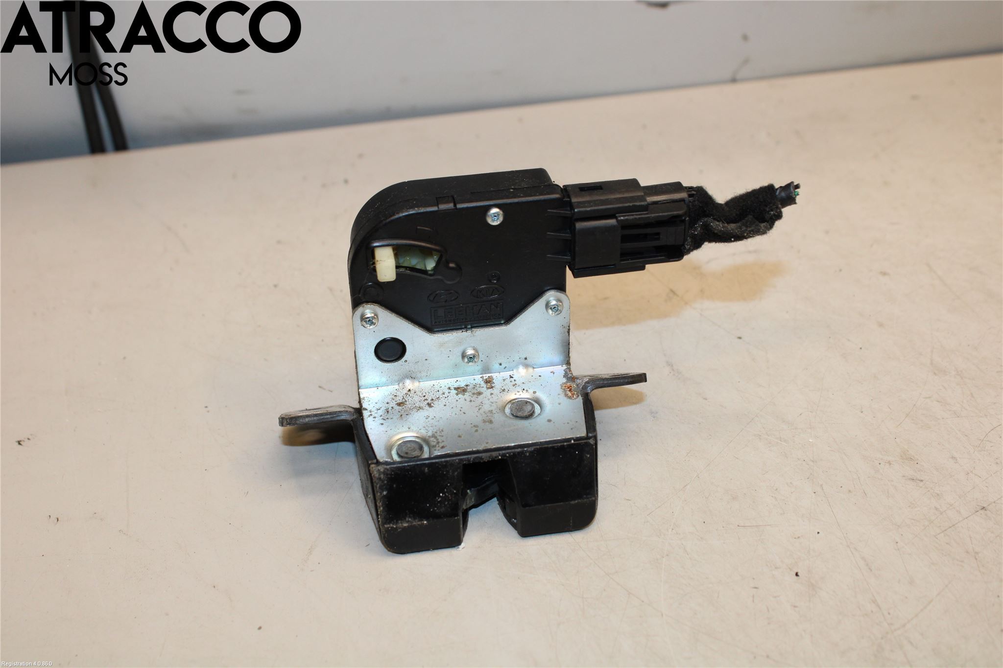 Kia PICANTO 12-17 Bakluke-Lokk Låsekasse