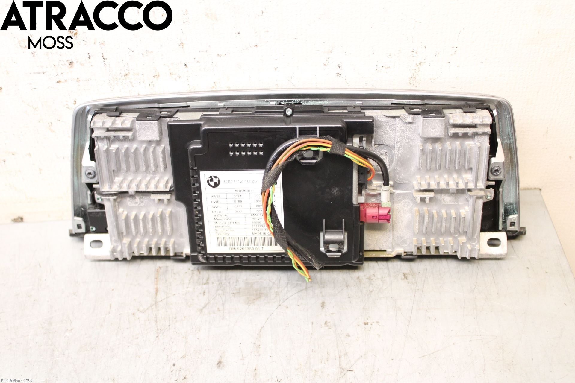 BMW 6 F12/F13 10-18 Multifunktionsdisplay