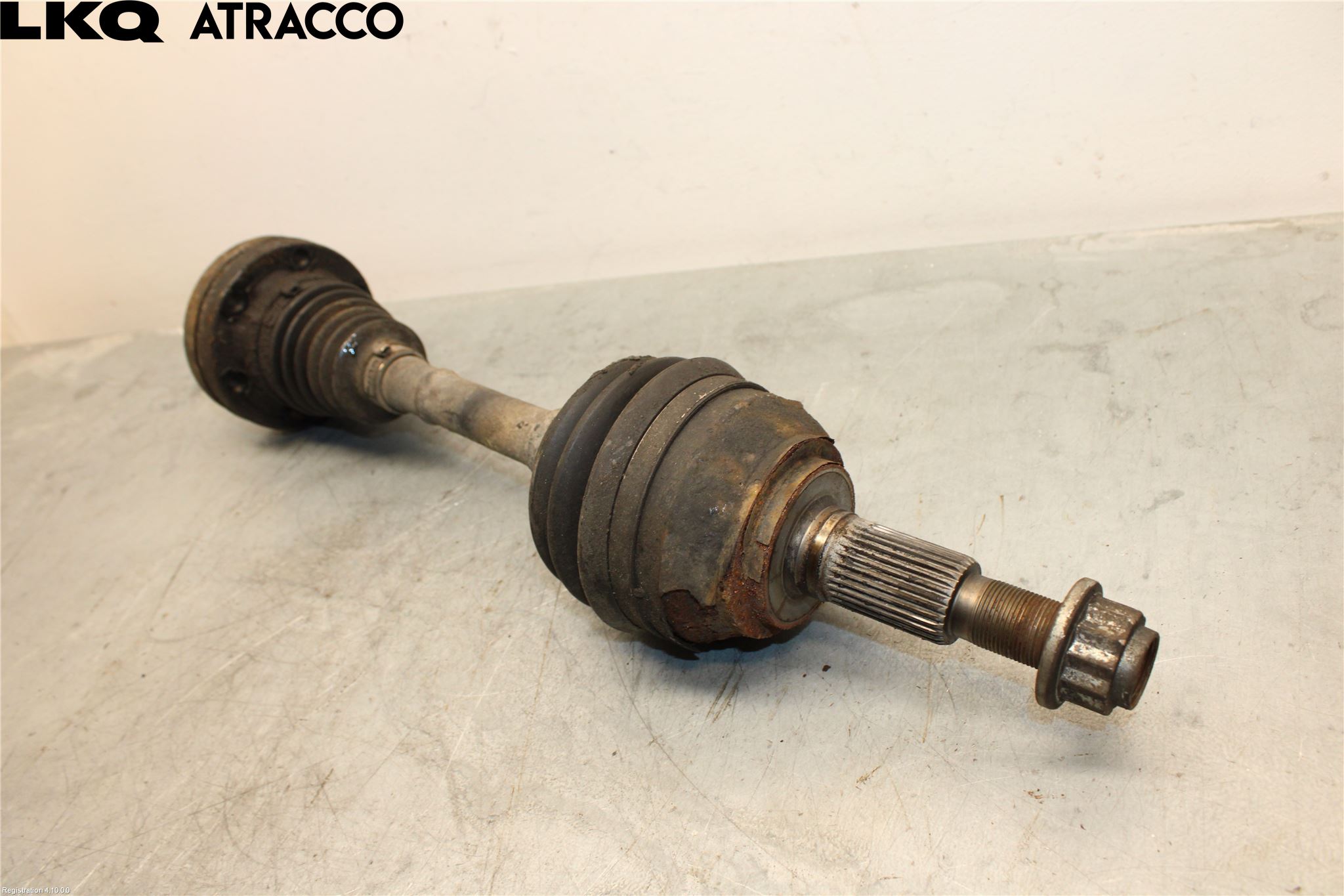 Porsche CAYENNE 03- Drivaksel Foran Kompl Høyre