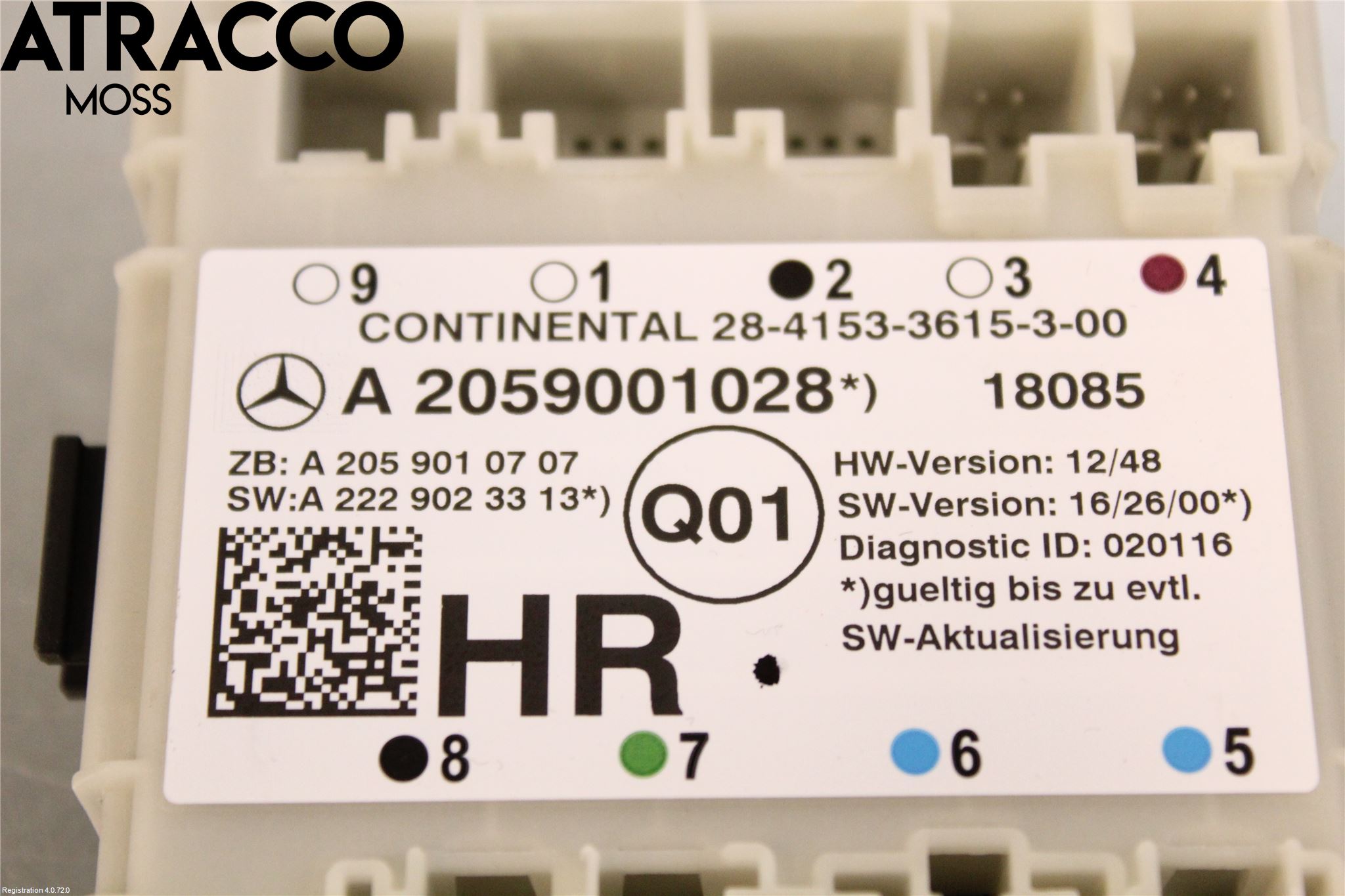 Mercedes-Benz MB C-KLASS (W205) 14-21 Styreenhet Dør