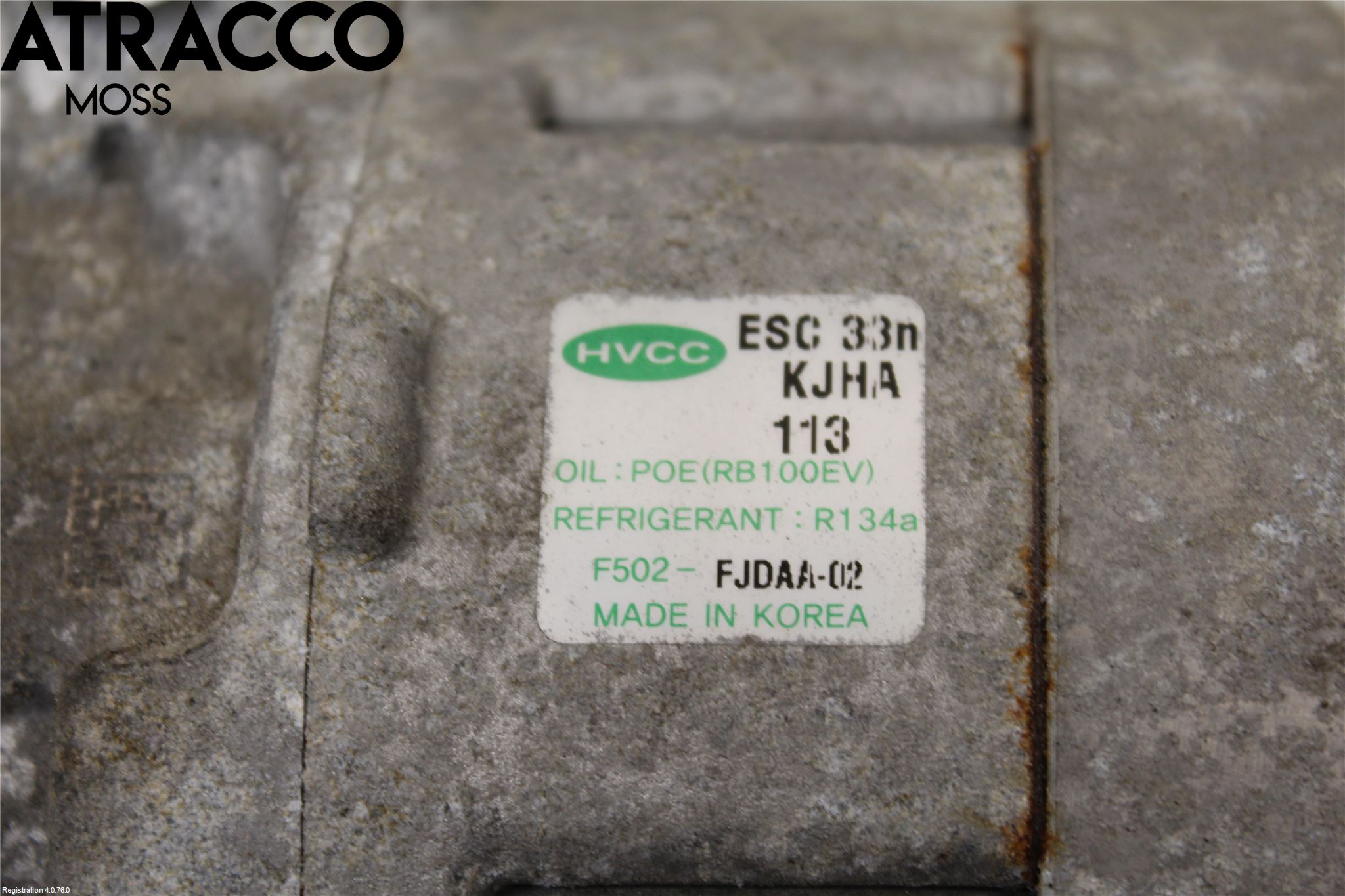 Kia SOUL 09- Varme Ac Kompressor