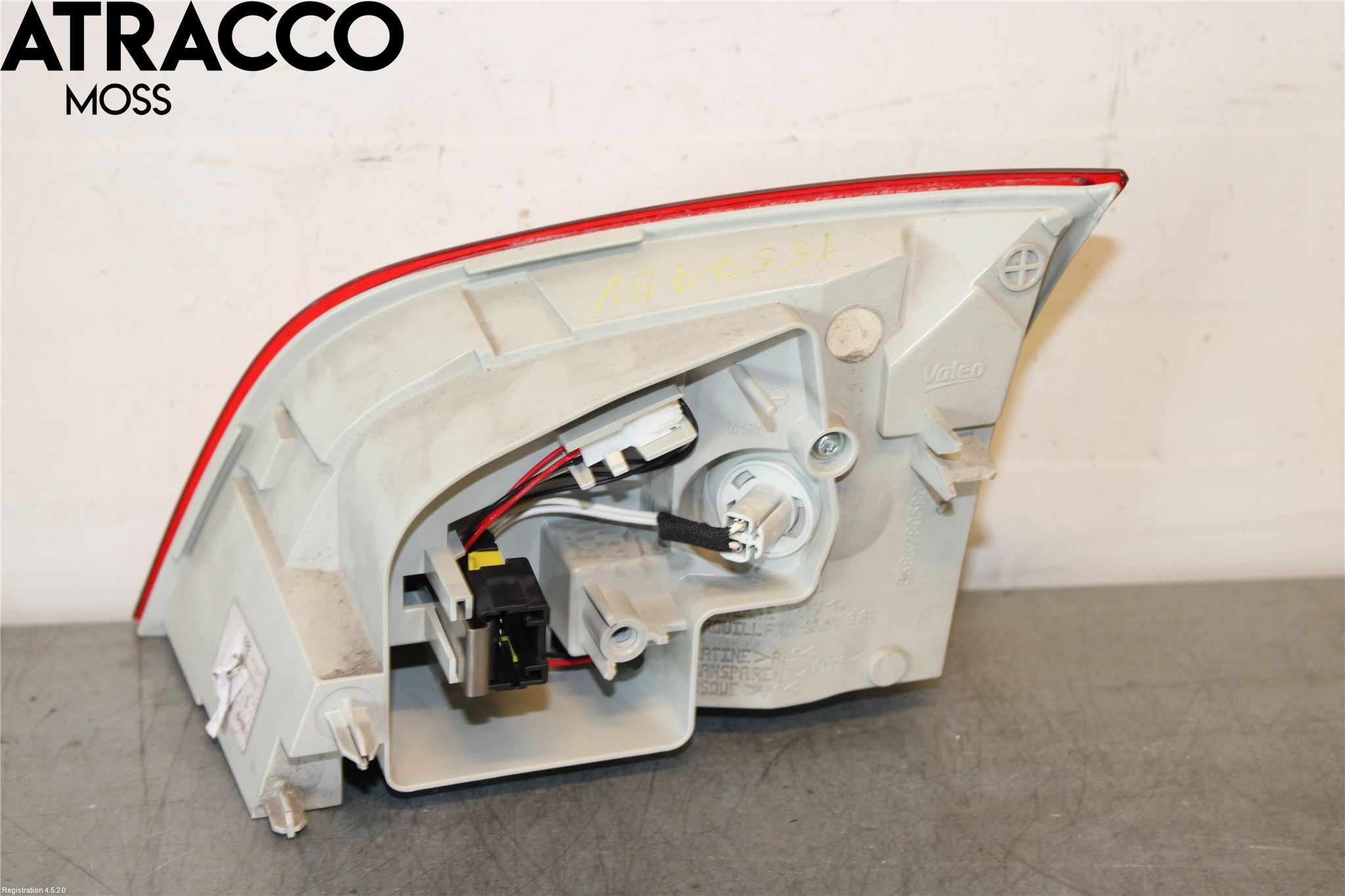 Peugeot 508 11-18 Baklykt Venstre  På Luke(Indre