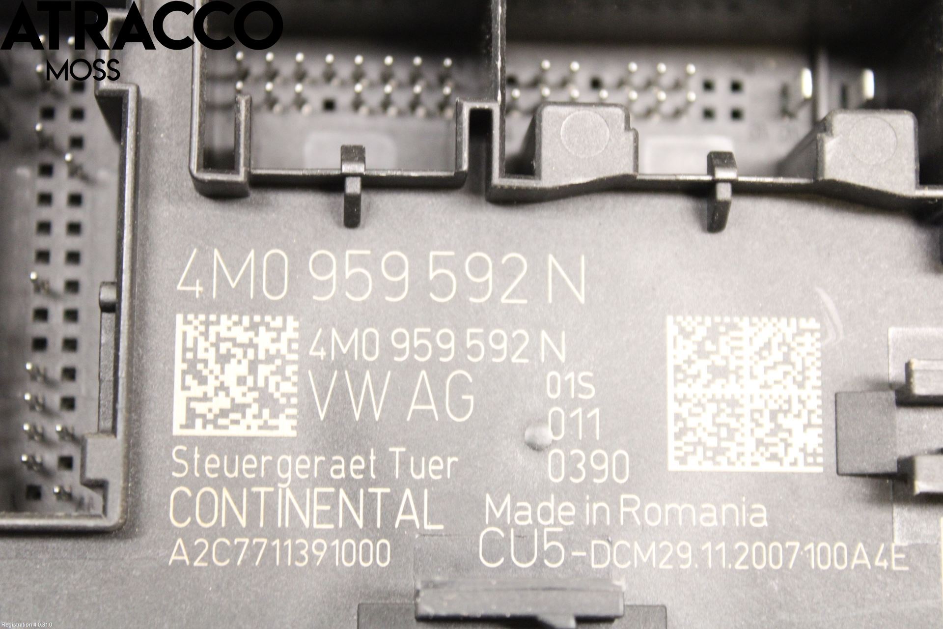 Audi E-TRON, S GE 19- Styreenhet Dør