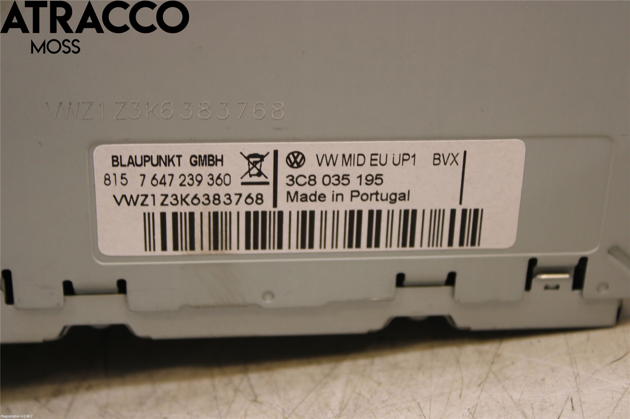 Volkswagen VW GOLF VI 09-13 Stereo Radio Med Cd