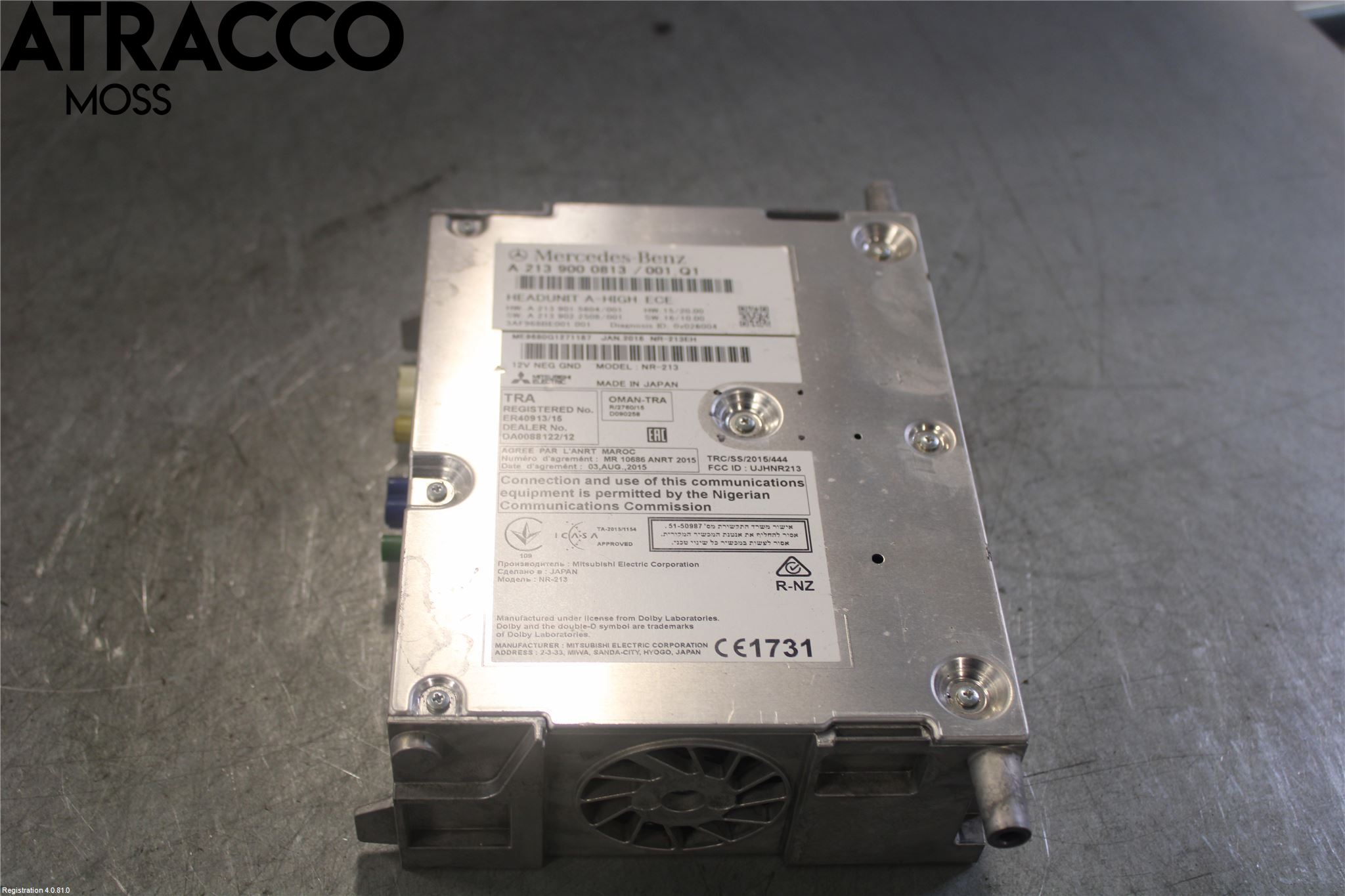 Mercedes-Benz MB E-KLASS (W213) 16-23 Stereo Radio
