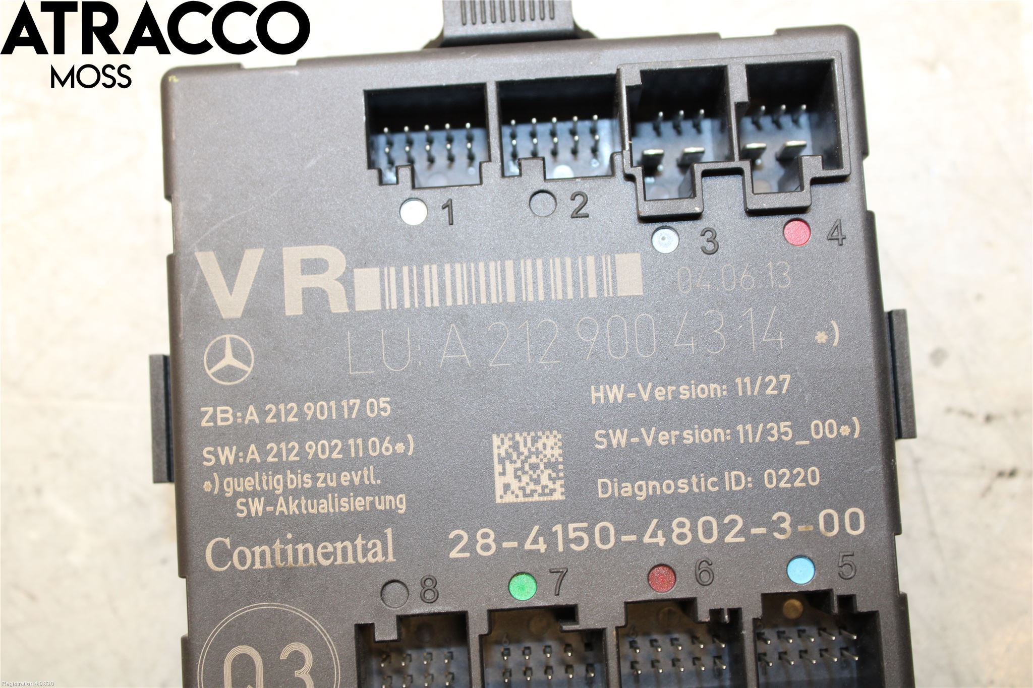 Mercedes-Benz MB E-KLASS (W212) 09-16 Styreenhet Dør