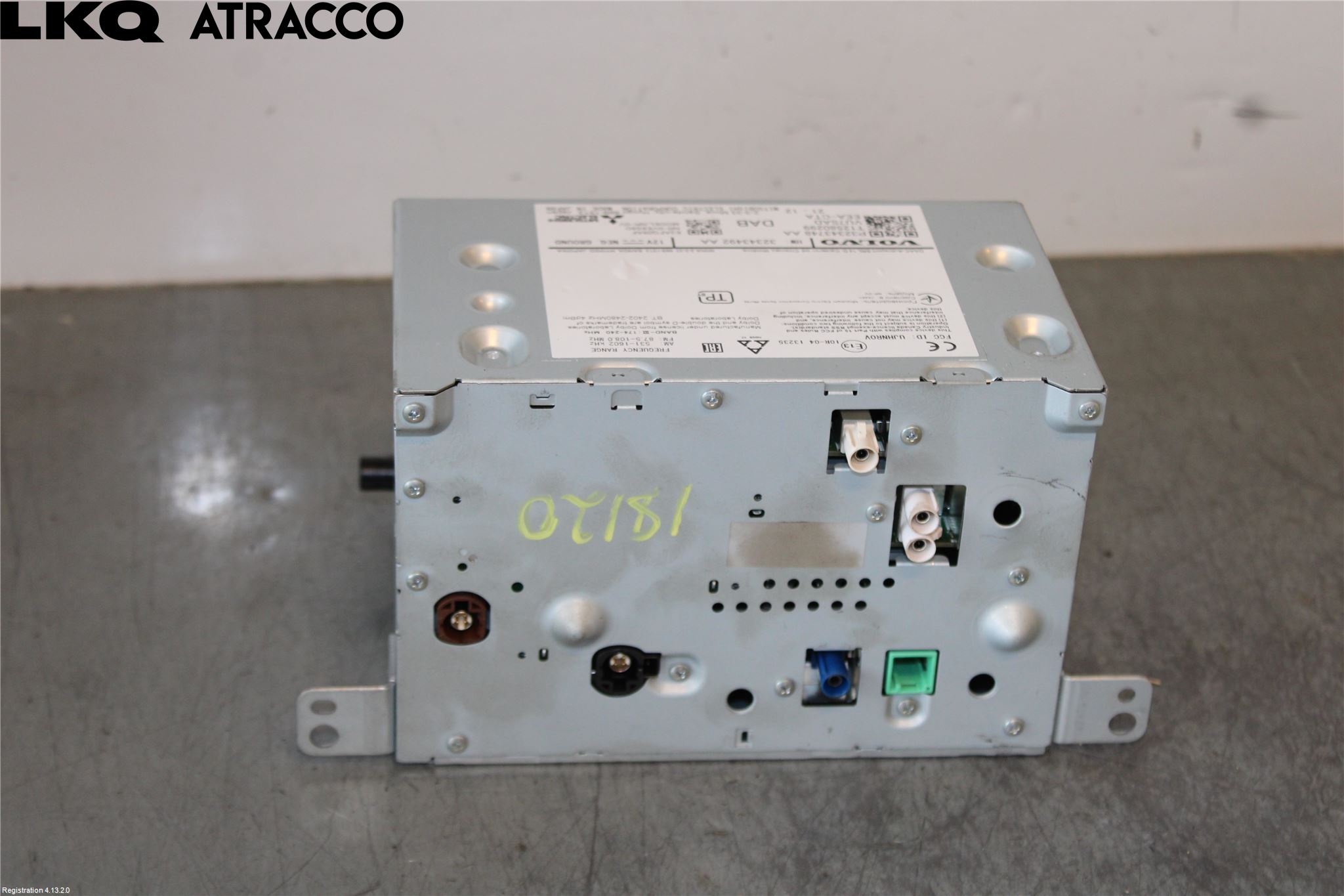 Volvo XC40/RECHARGE 18- Stereo Radio