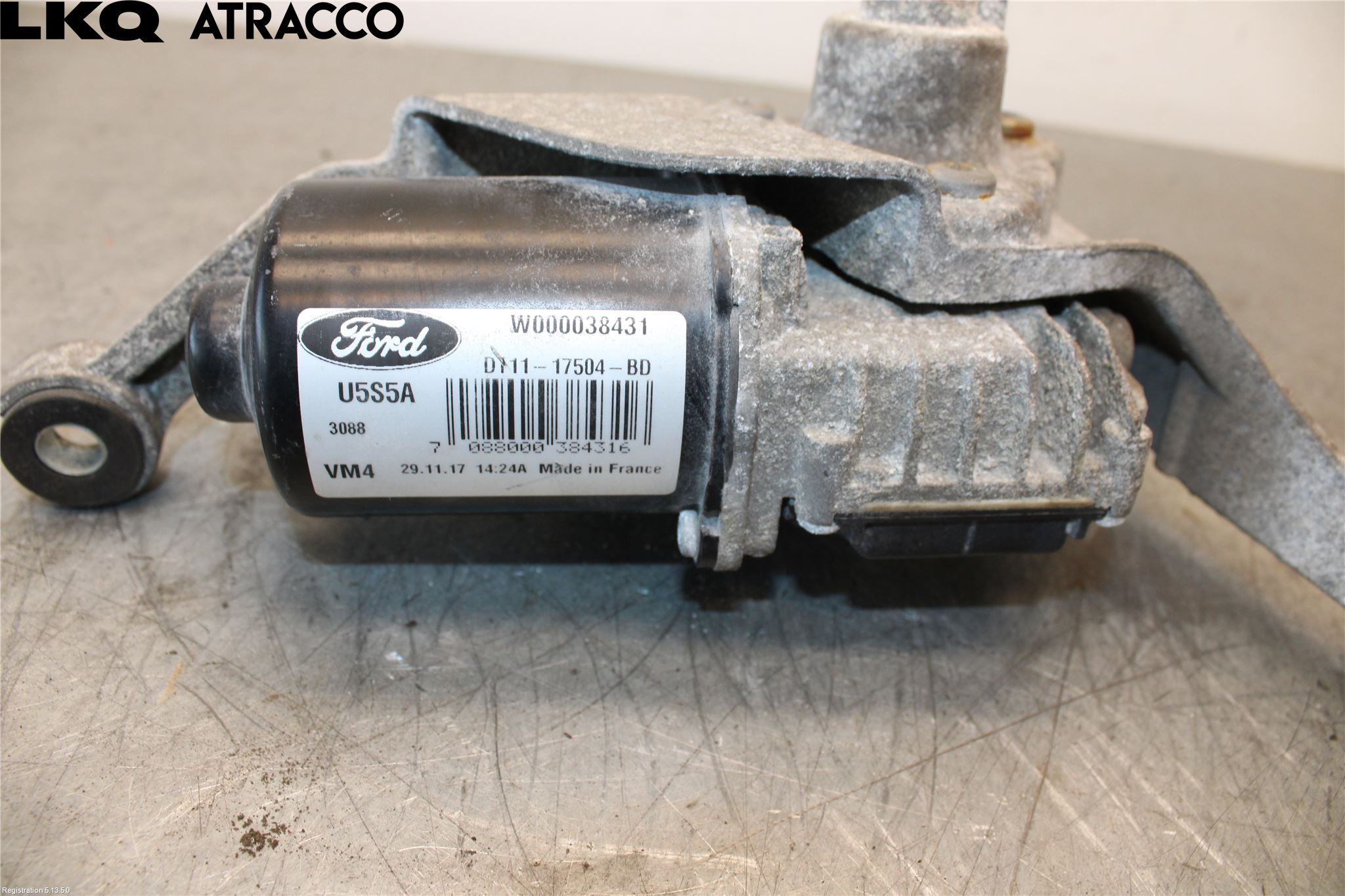 Ford TRANSIT/TOURNEO CONNECT 13-22 Viskeroverføring Frontrute