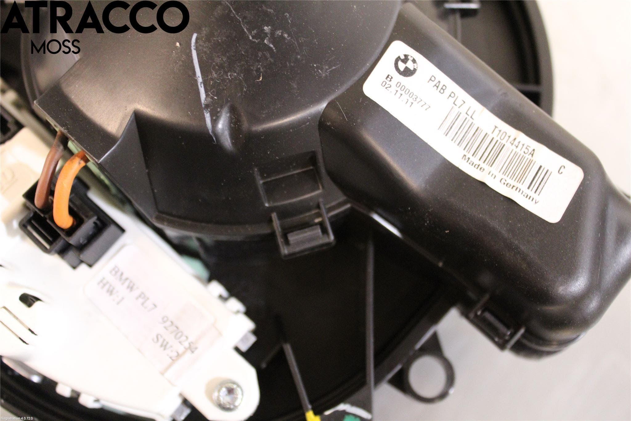 BMW 1 F20/F21 11-19 Varme Ac Varmeapparatvifte