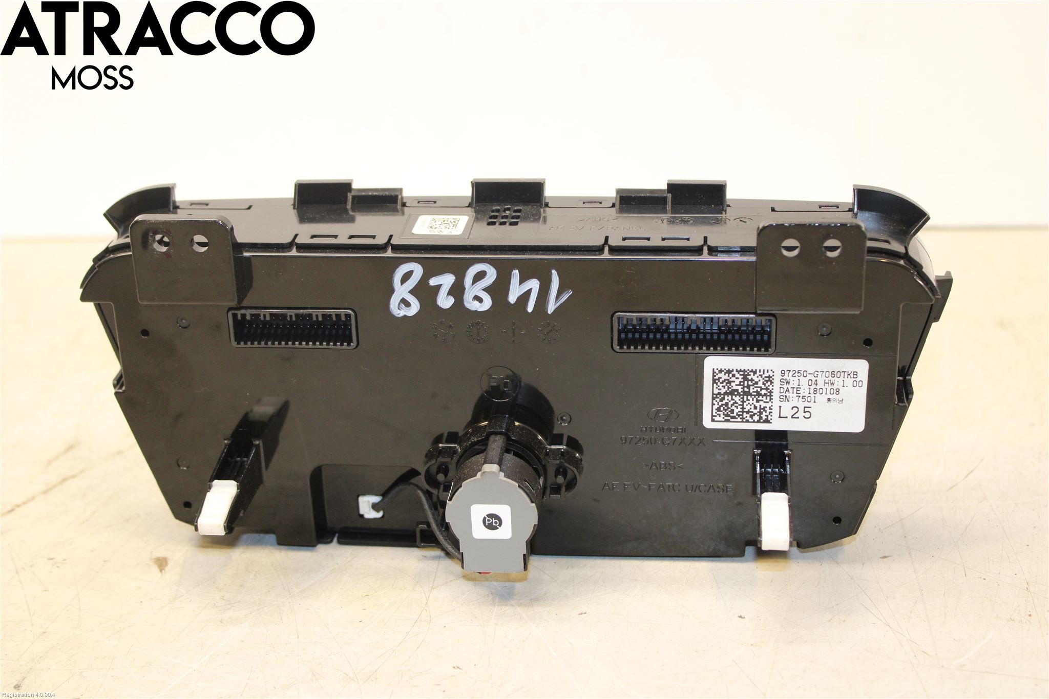 Hyundai IONIQ AE 17-22 Varme Ac Betjening-Display