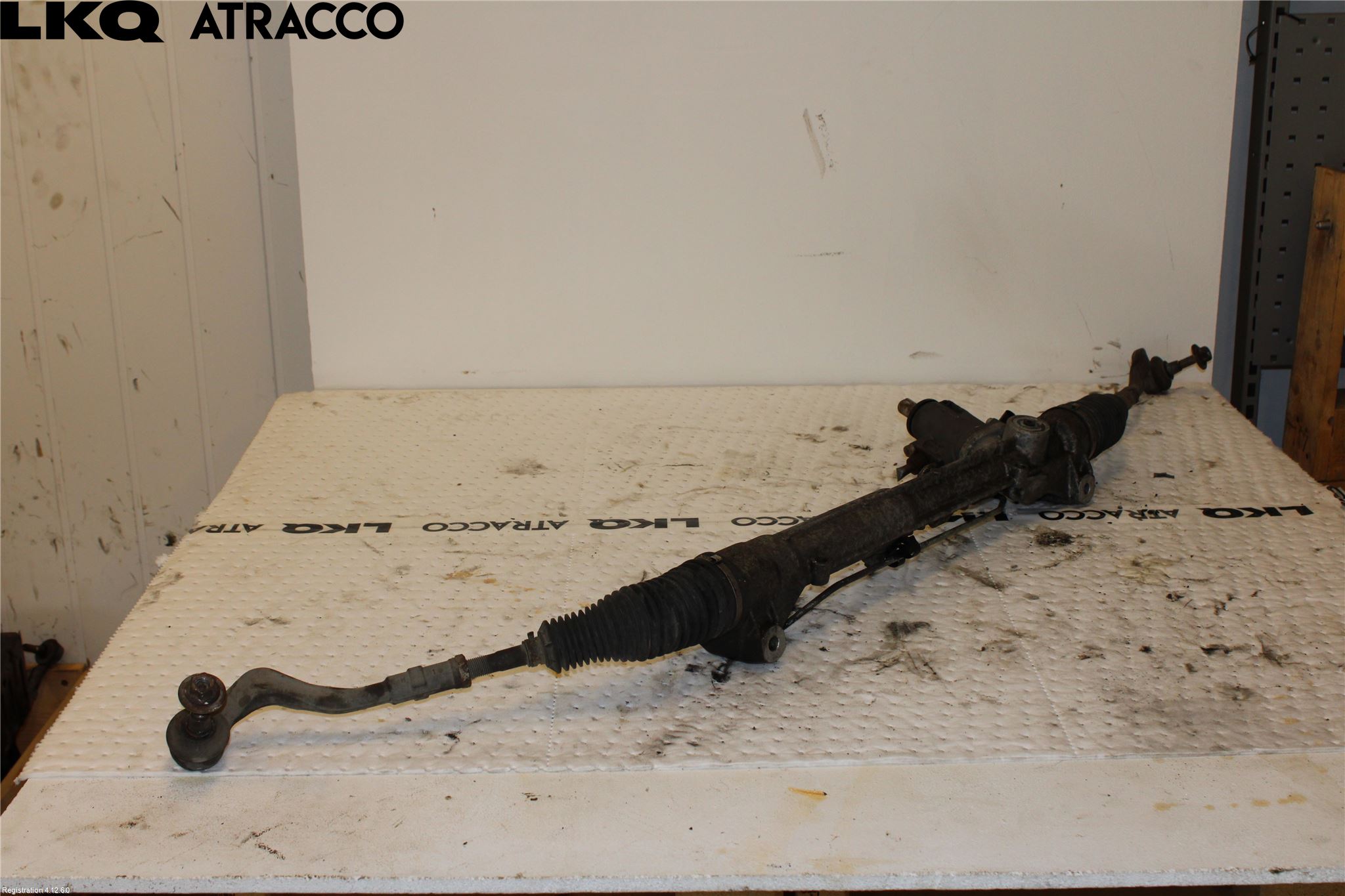 Audi A4/S4 08-11 Servo Snekke - Tannstang