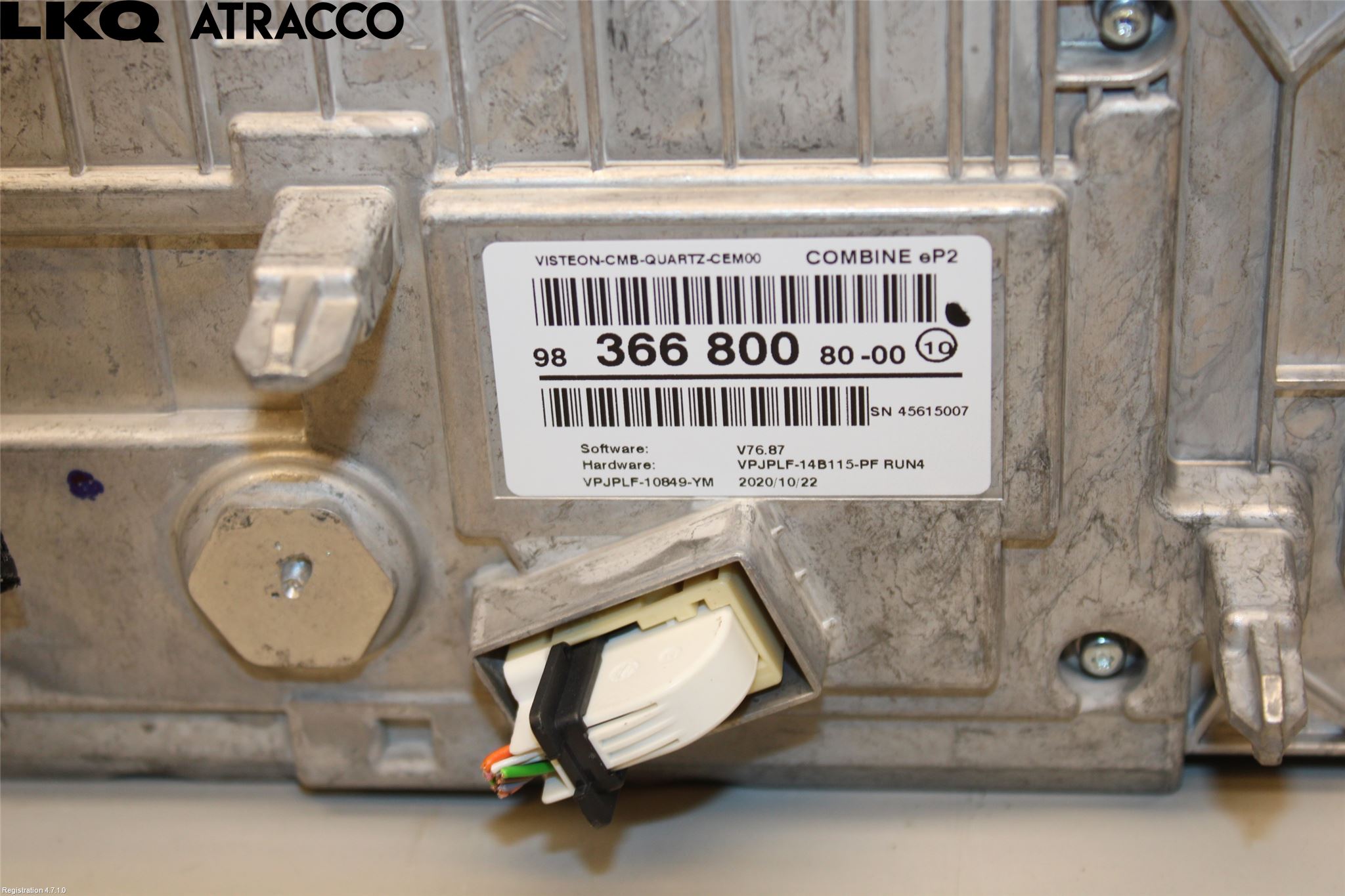 Peugeot 2008/E-2008 20- Instr Kombinert