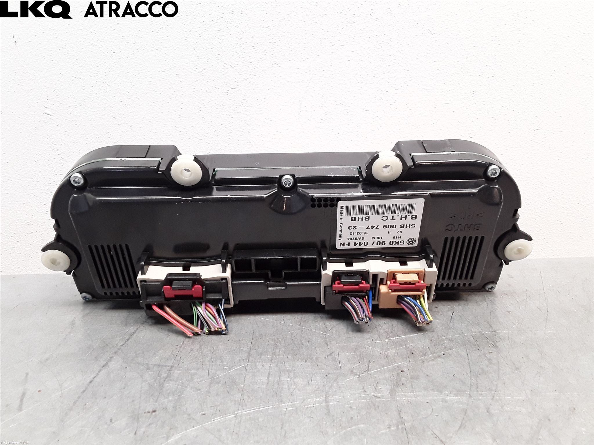 Volkswagen VW SHARAN 11- Varme Ac Betjening-Display