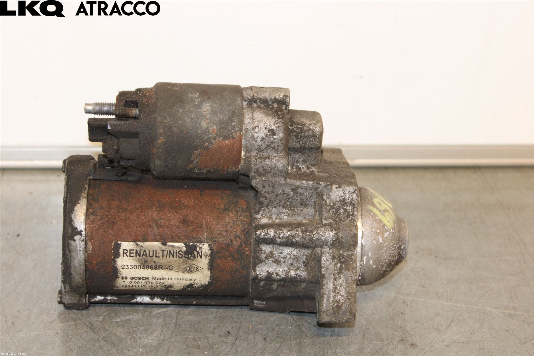 Renault KANGOO II 15-21 Startmotor Diesel