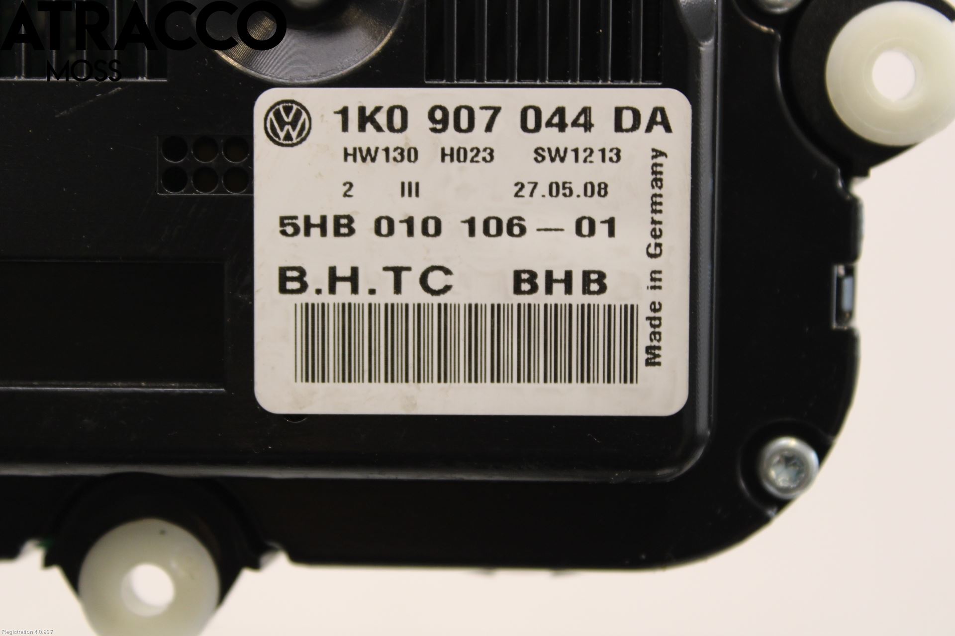 Volkswagen VW TIGUAN 07-16 Varme Ac Betjening-Display