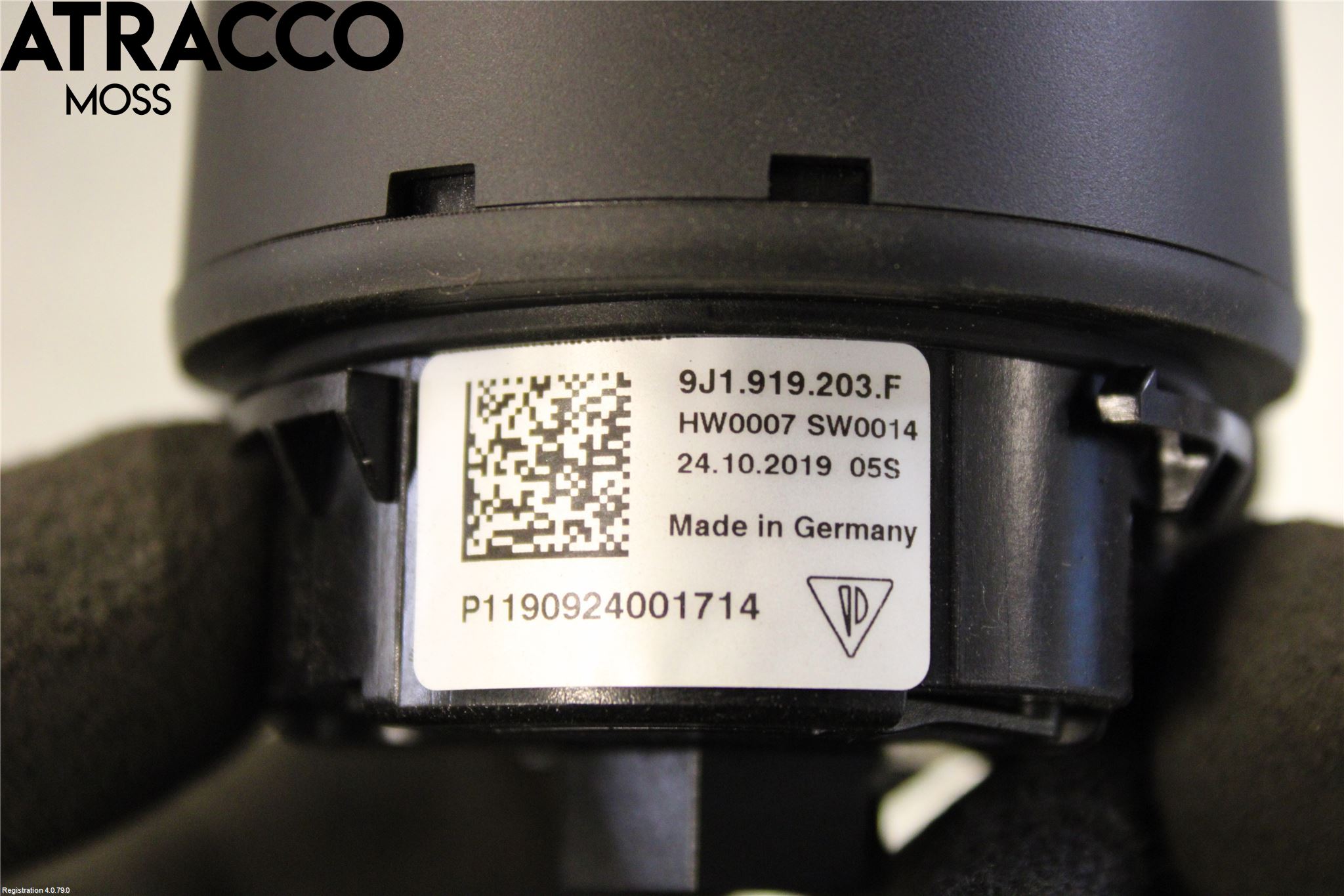 Porsche TAYCAN 20- Instr Klokke