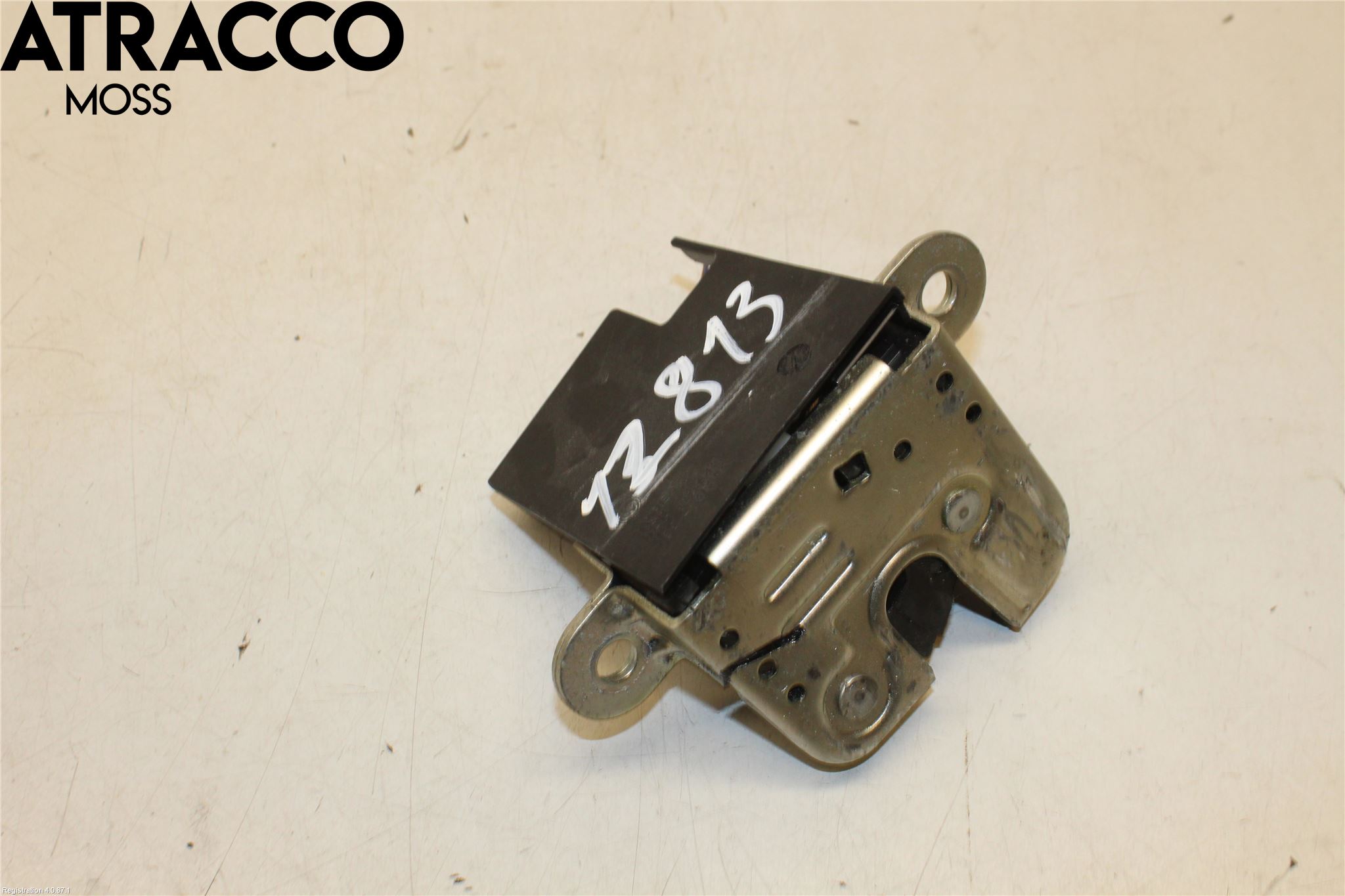 Volkswagen VW UP! / E-UP! Bakluke-Lokk Låsekasse