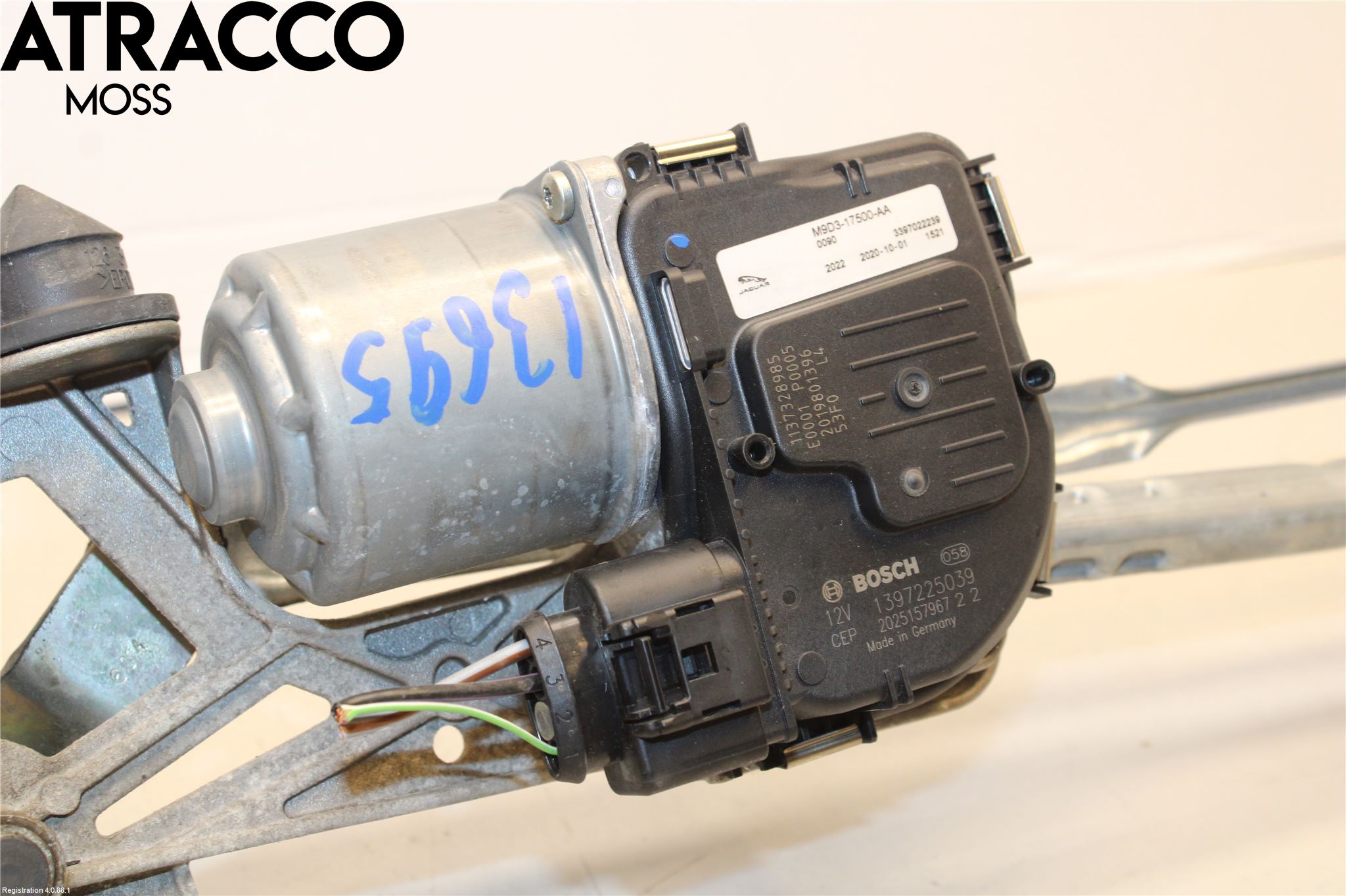 Jaguar I-PACE 18- Viskermotor Frontrute